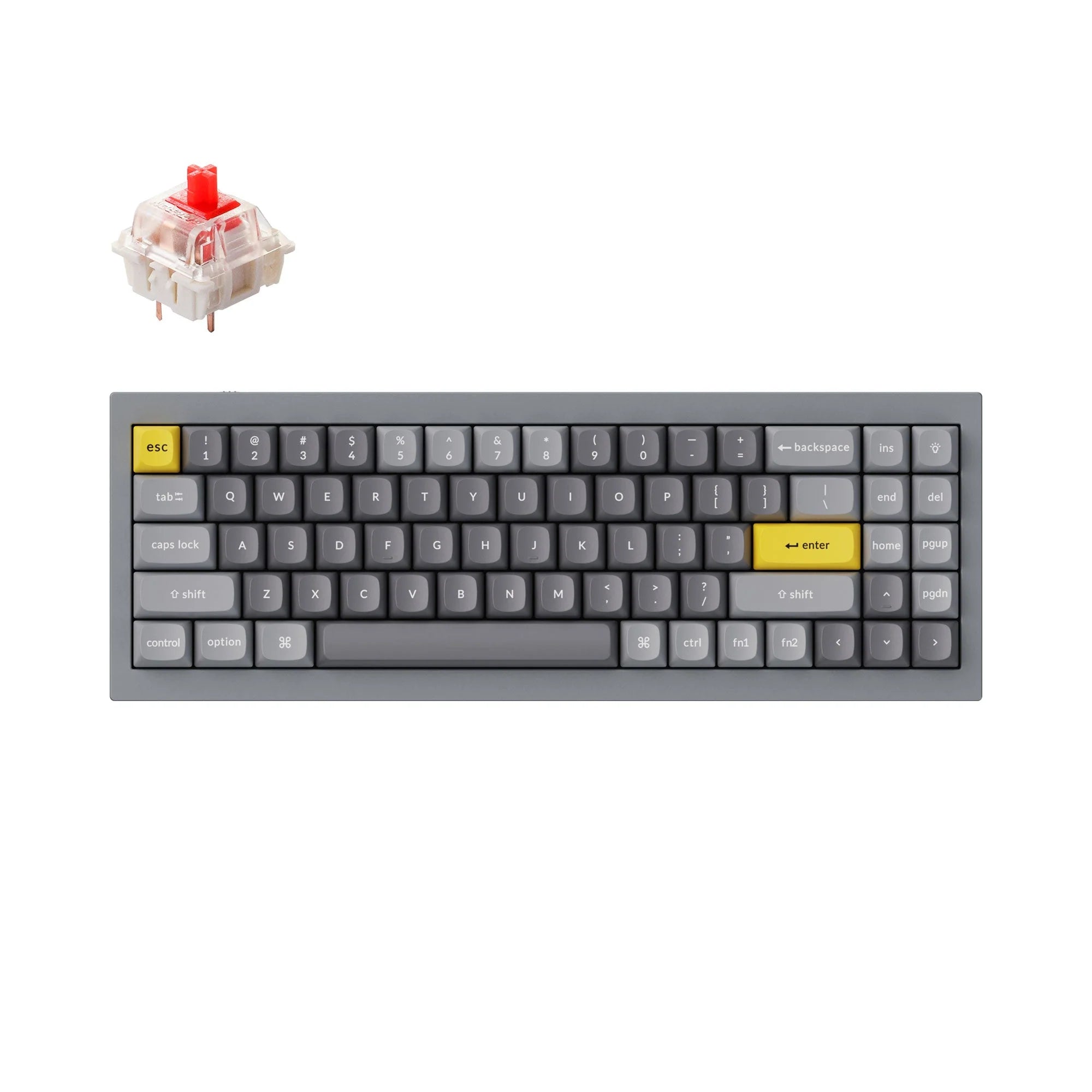 Keychron Q7 QMK Custom Mechanical Keyboard - View 4