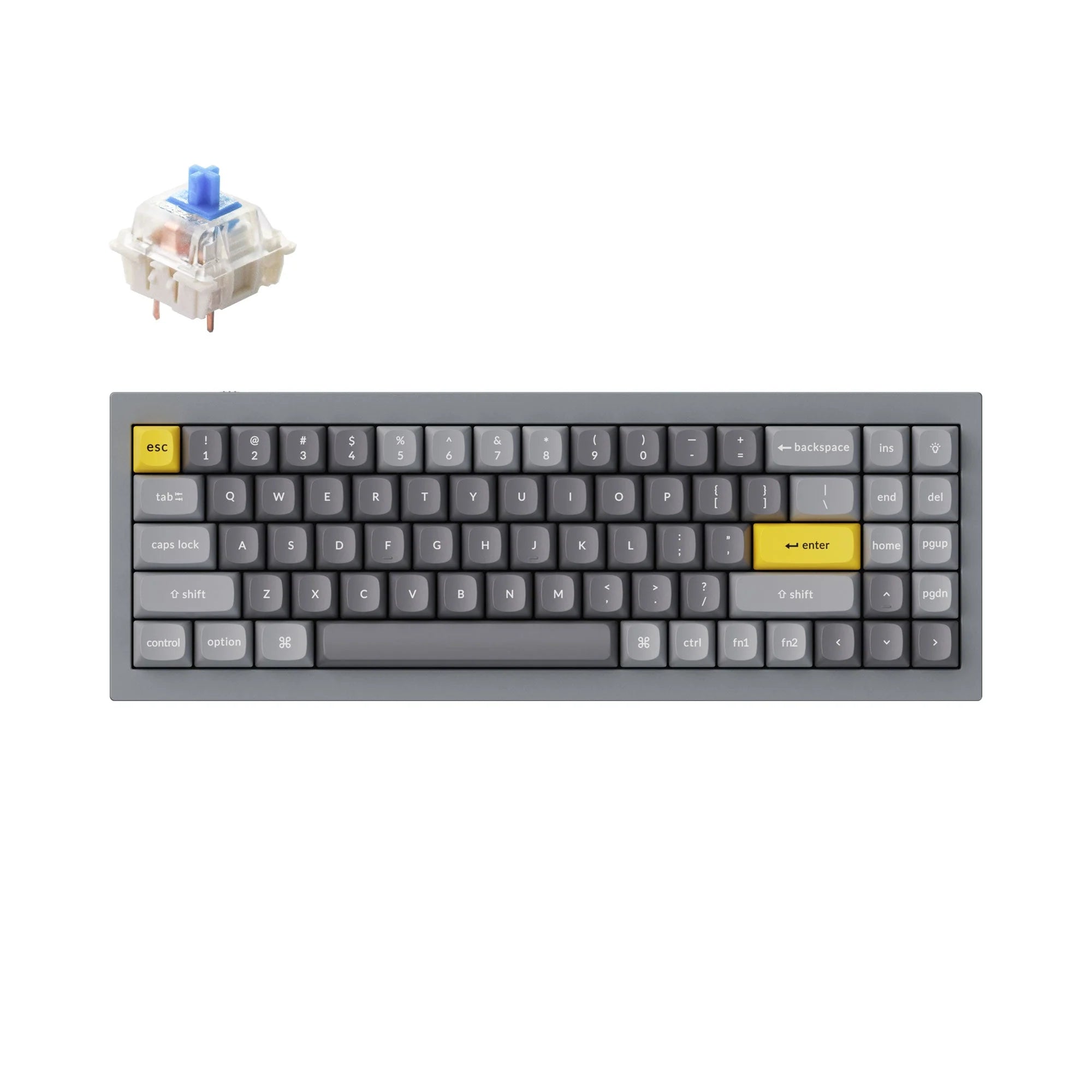Keychron Q7 QMK Custom Mechanical Keyboard - View 5