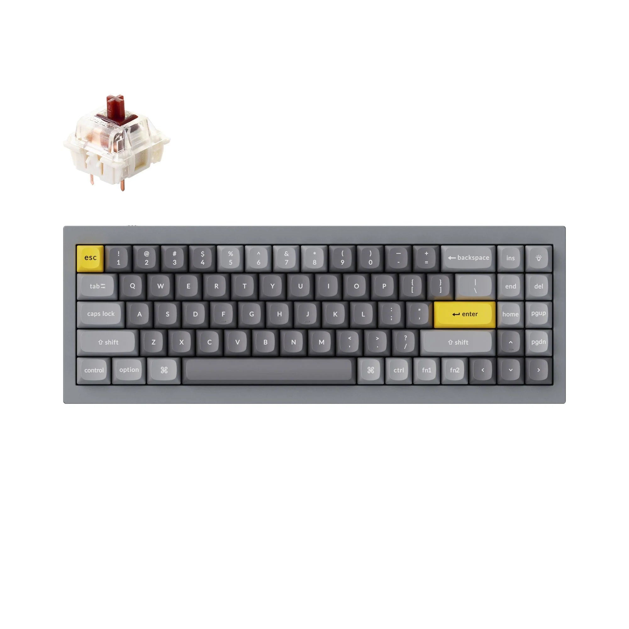 Keychron Q7 QMK Custom Mechanical Keyboard - View 6