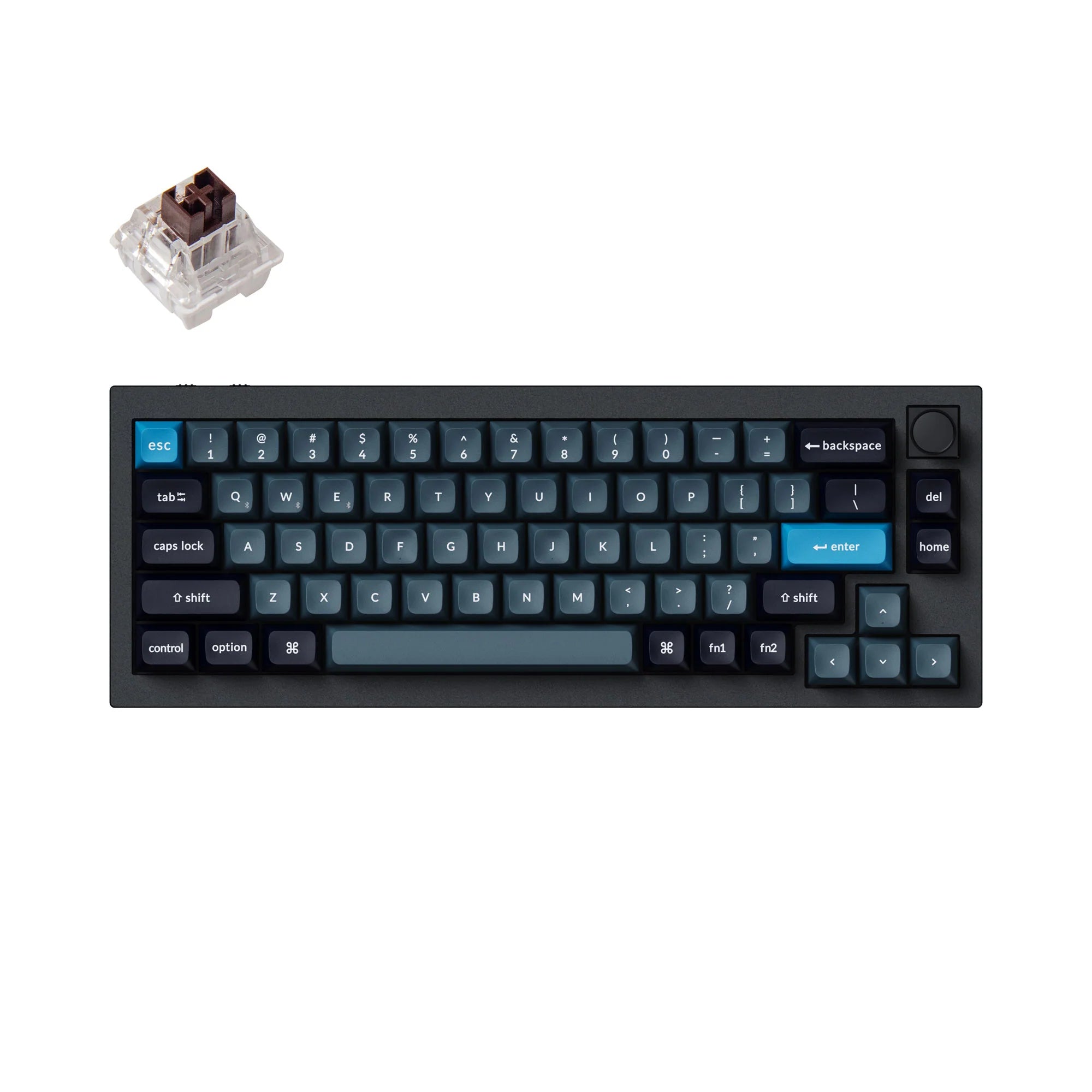 Keychron Q2 Pro QMK/VIA Wireless Custom Mechanical Keyboard - View 2