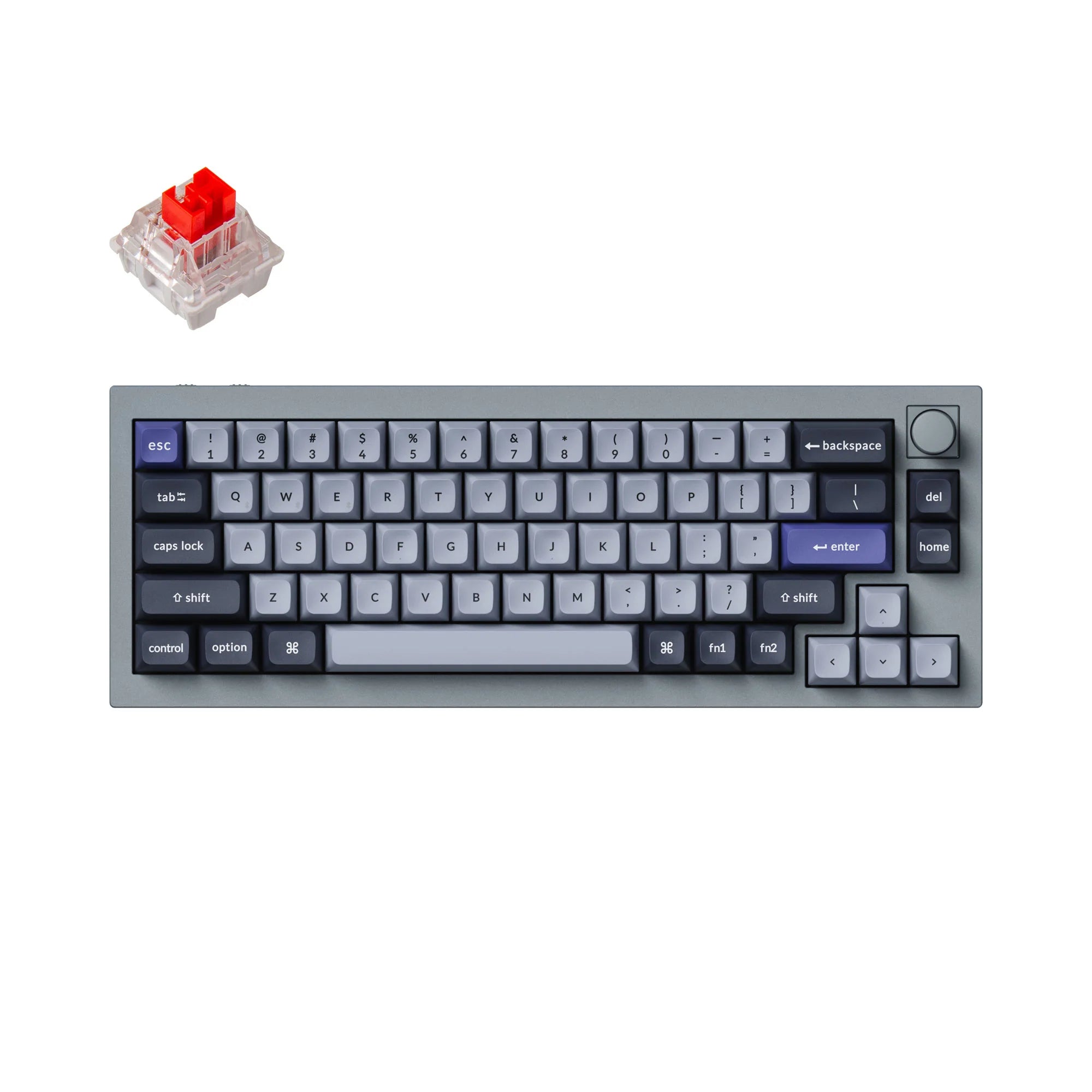 Keychron Q2 Pro QMK/VIA Wireless Custom Mechanical Keyboard - View 4