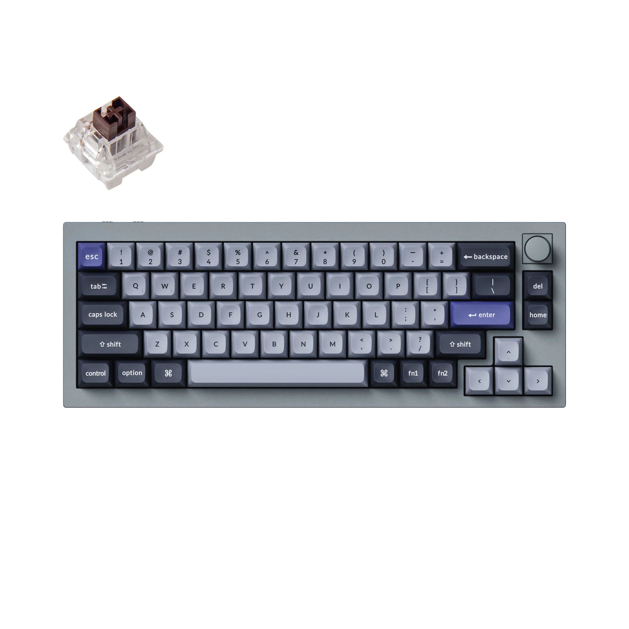 Keychron Q2 Pro QMK/VIA Wireless Custom Mechanical Keyboard - View 5