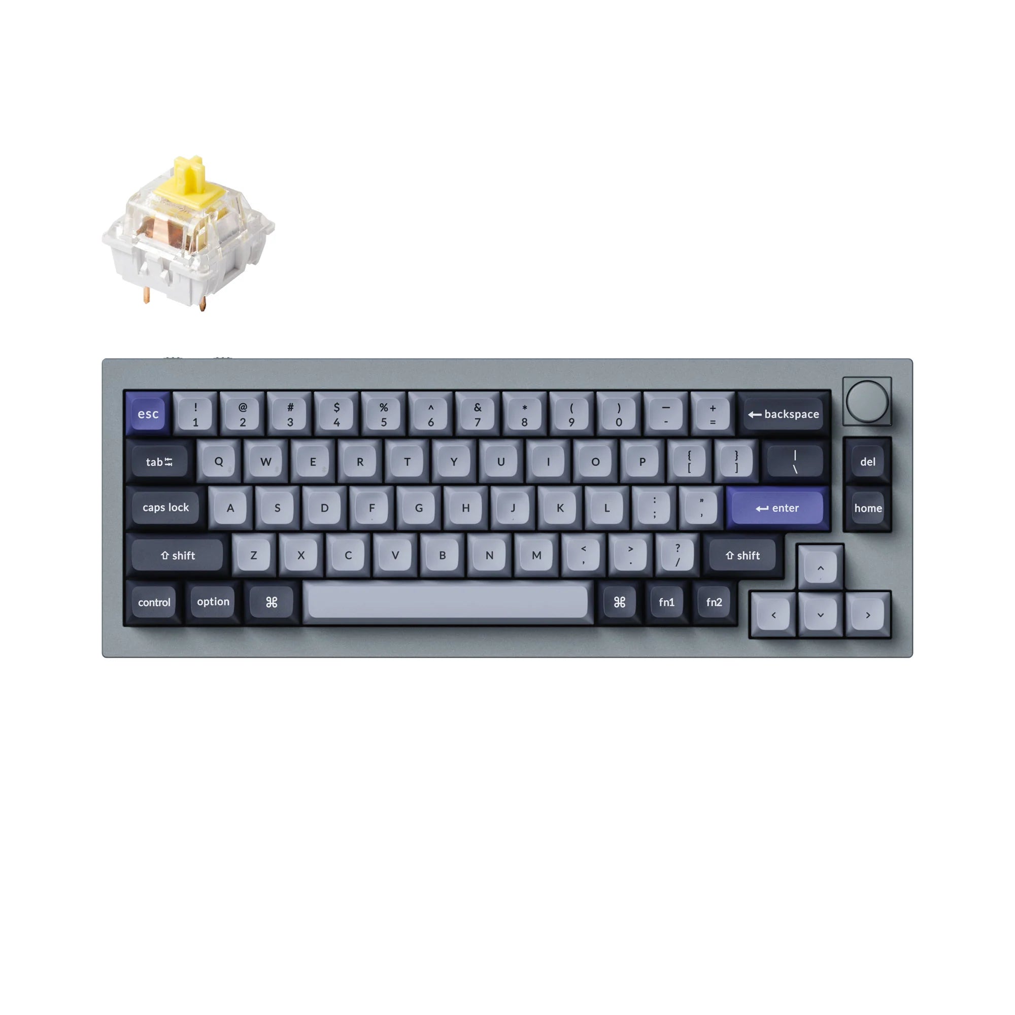 Keychron Q2 Pro QMK/VIA Wireless Custom Mechanical Keyboard - View 6
