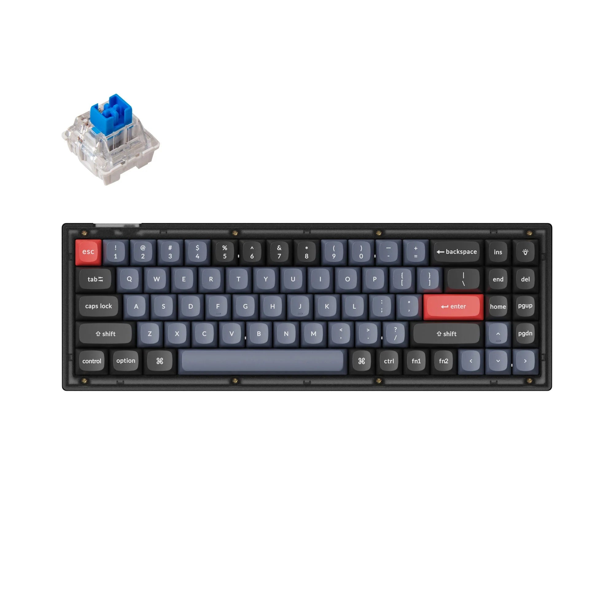 Keychron V7 QMK Custom Mechanical Keyboard - View 2