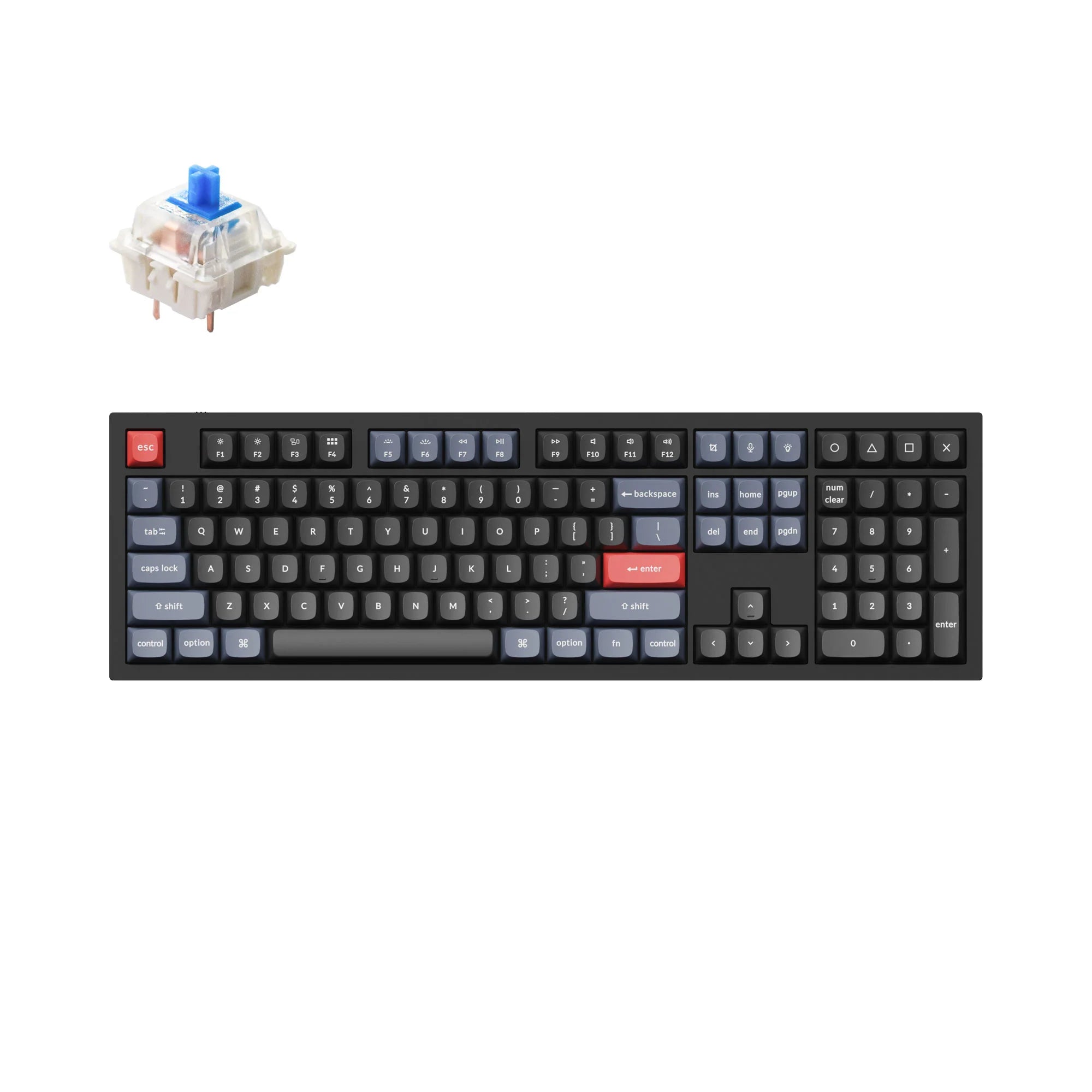 Keychron Q6 QMK Custom Mechanical Keyboard - View 2
