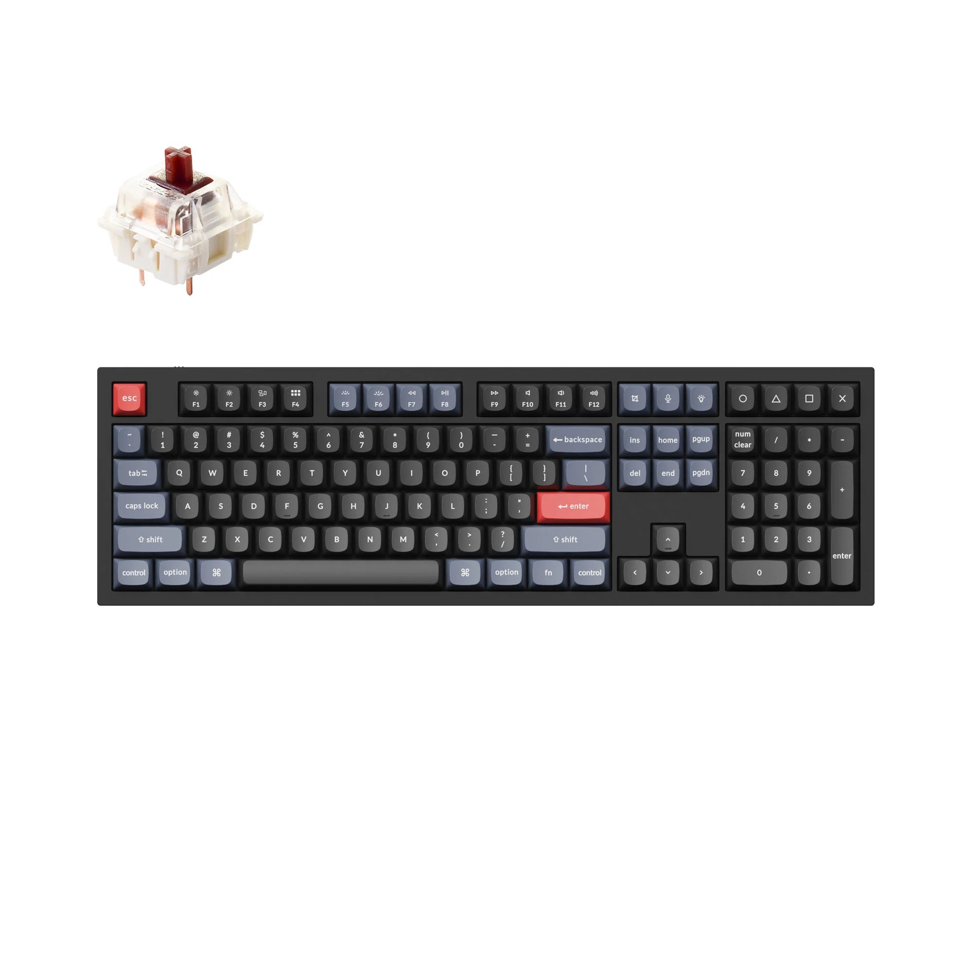 Keychron Q6 QMK Custom Mechanical Keyboard - View 3