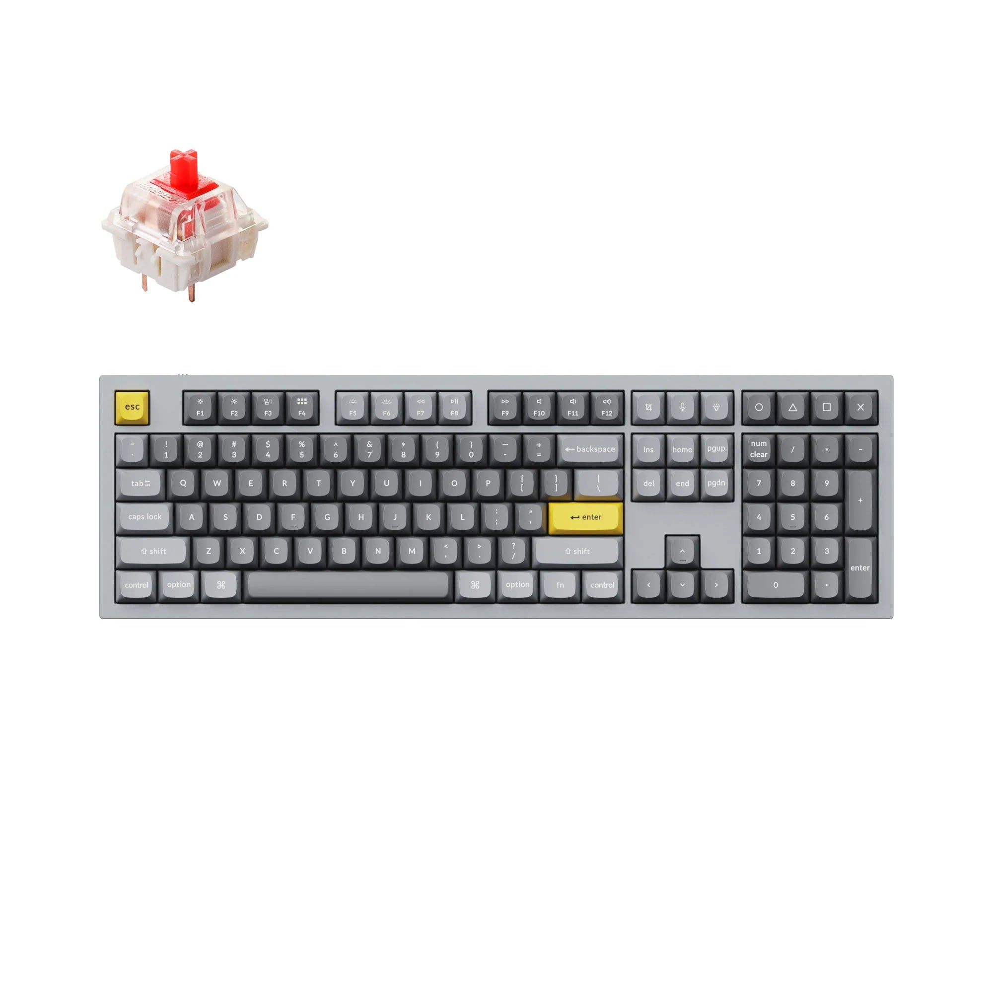 Keychron Q6 QMK Custom Mechanical Keyboard - View 4