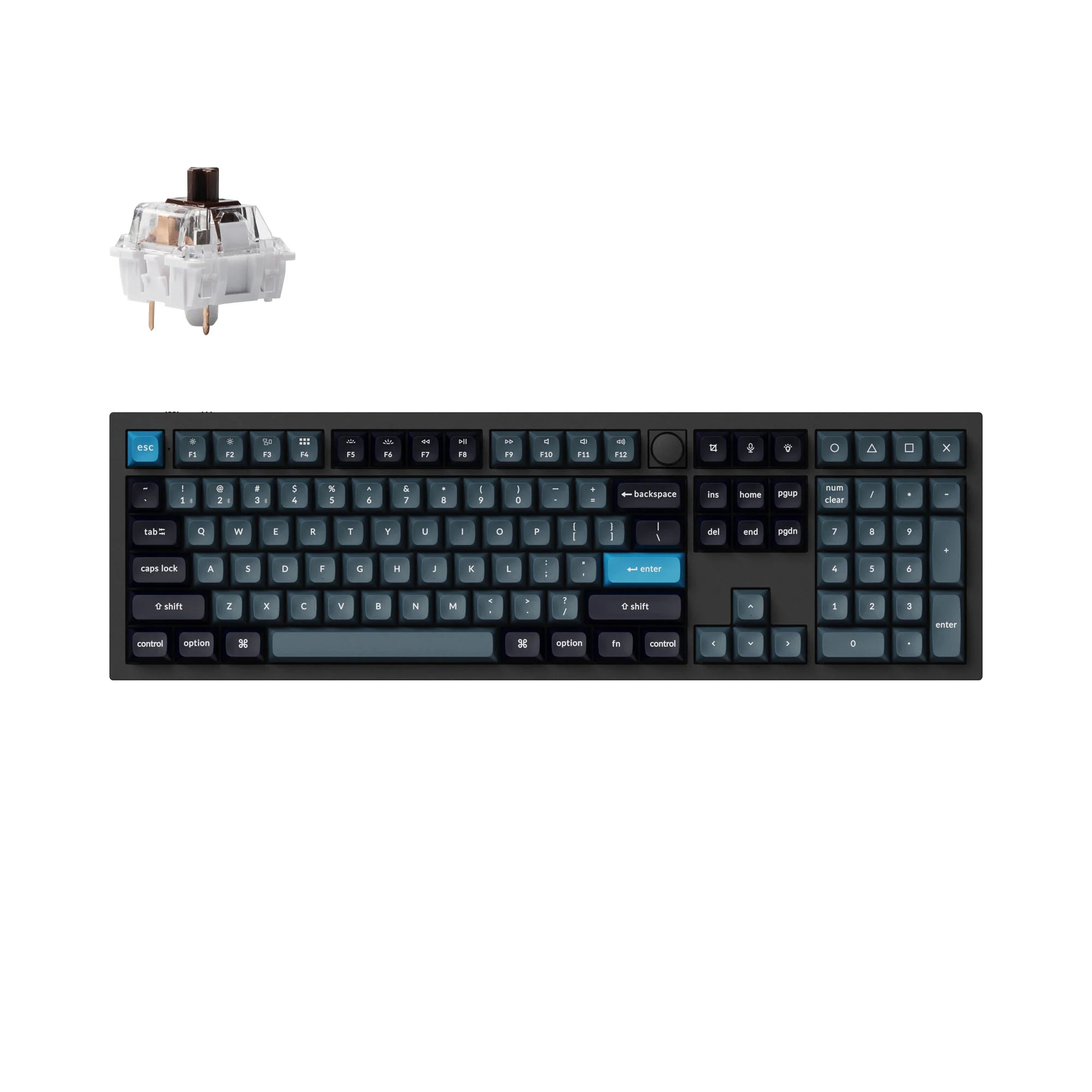 Keychron Q6 Pro QMK/VIA Wireless Custom Mechanical Keyboard - View 2