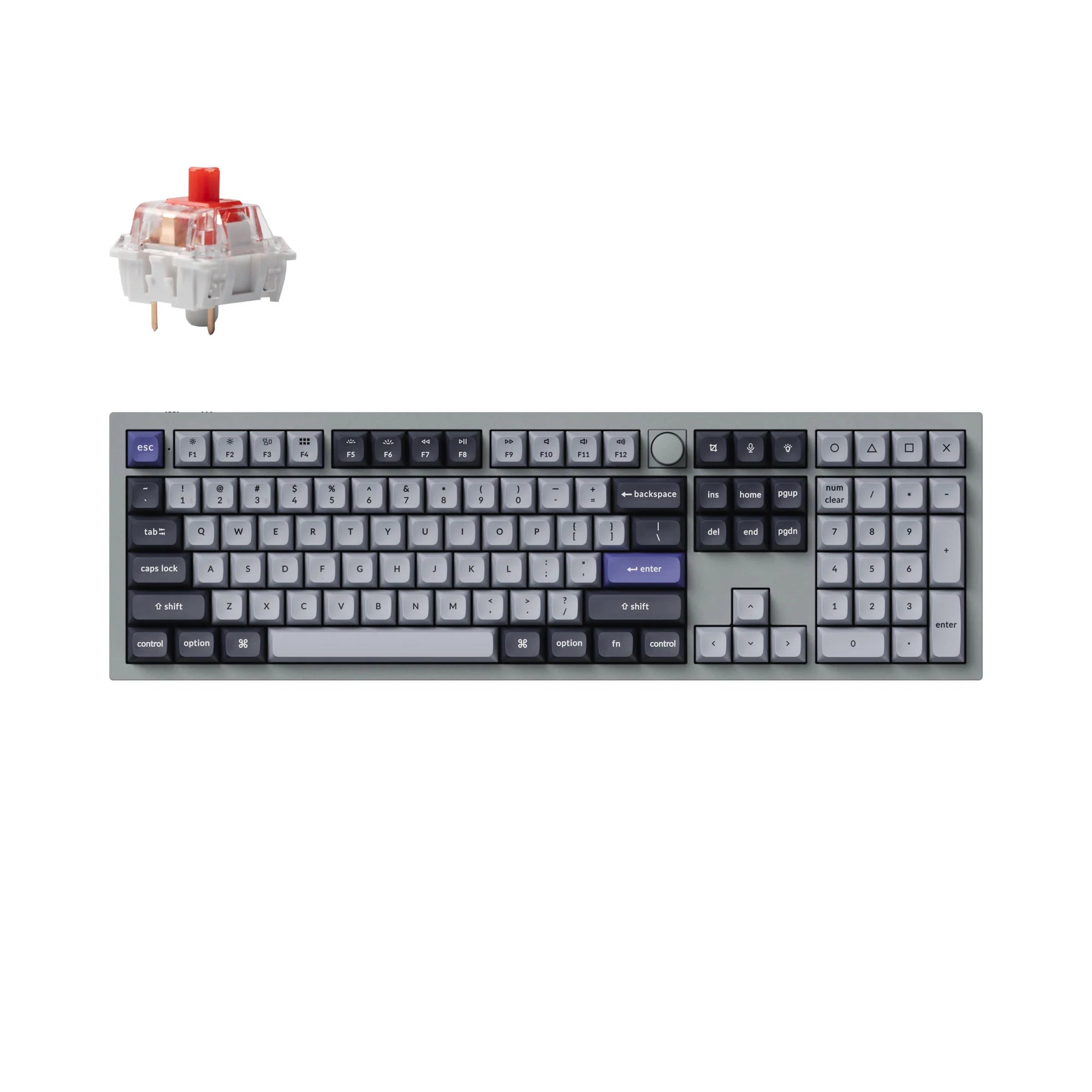 Keychron Q6 Pro QMK/VIA Wireless Custom Mechanical Keyboard - View 4