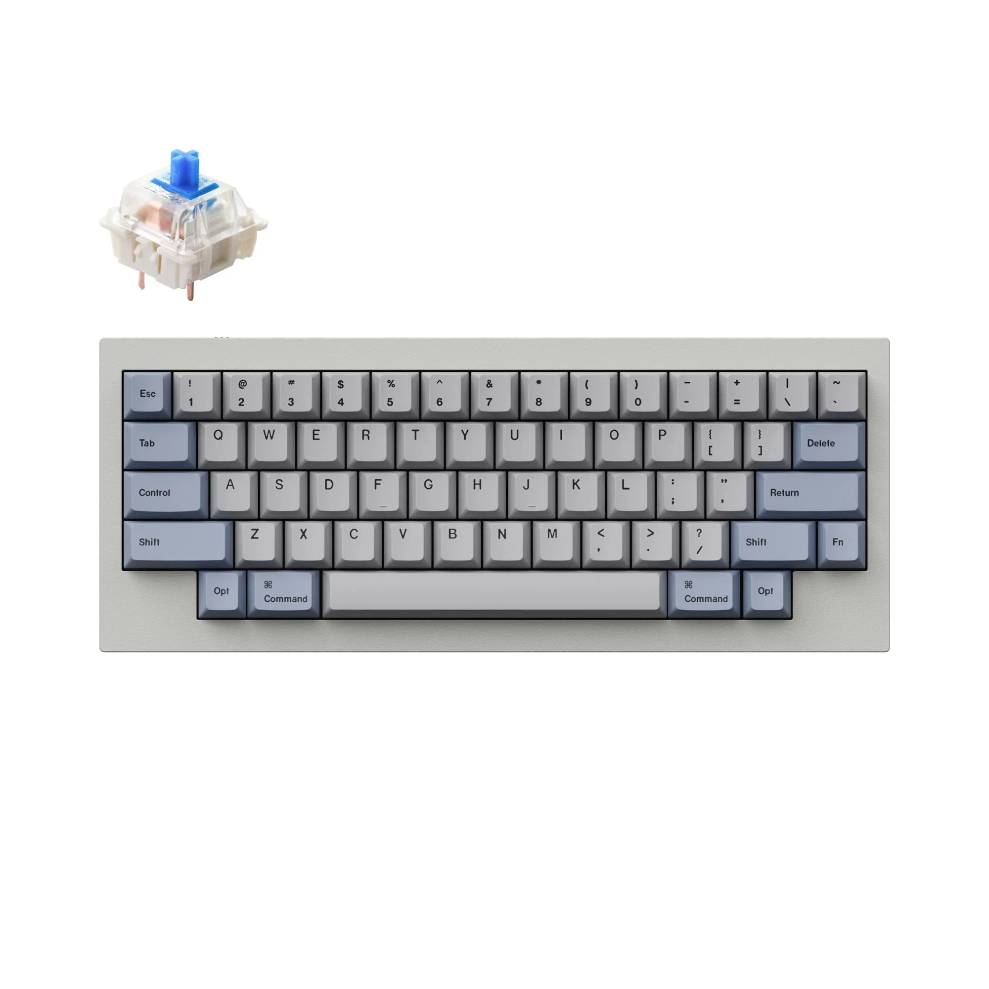 Keychron Q60 QMK Custom Mechanical Keyboard - View 2