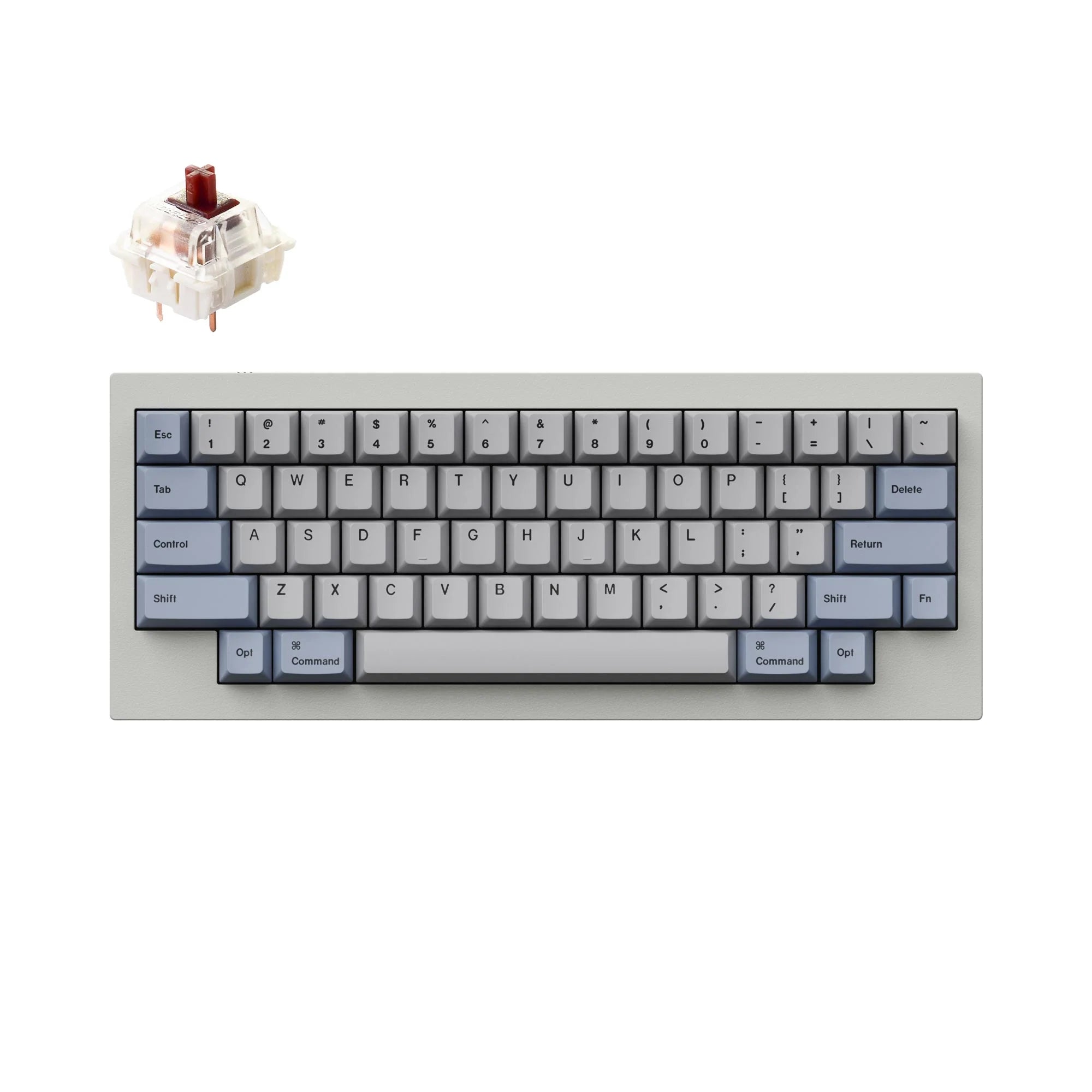Keychron Q60 QMK Custom Mechanical Keyboard - View 3