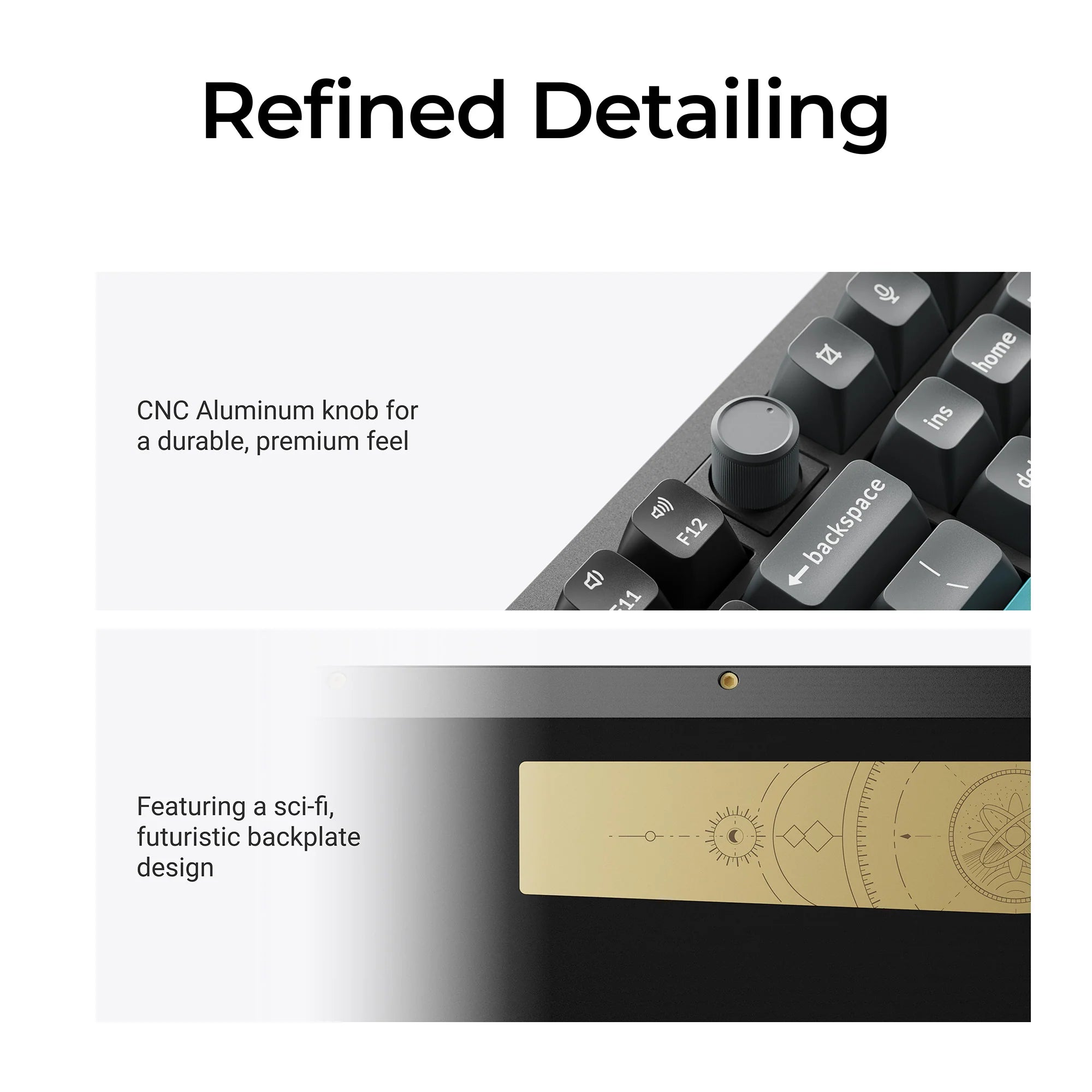 Keychron Q6 Ultra 8K Wireless Custom Mechanical Keyboard - View 3