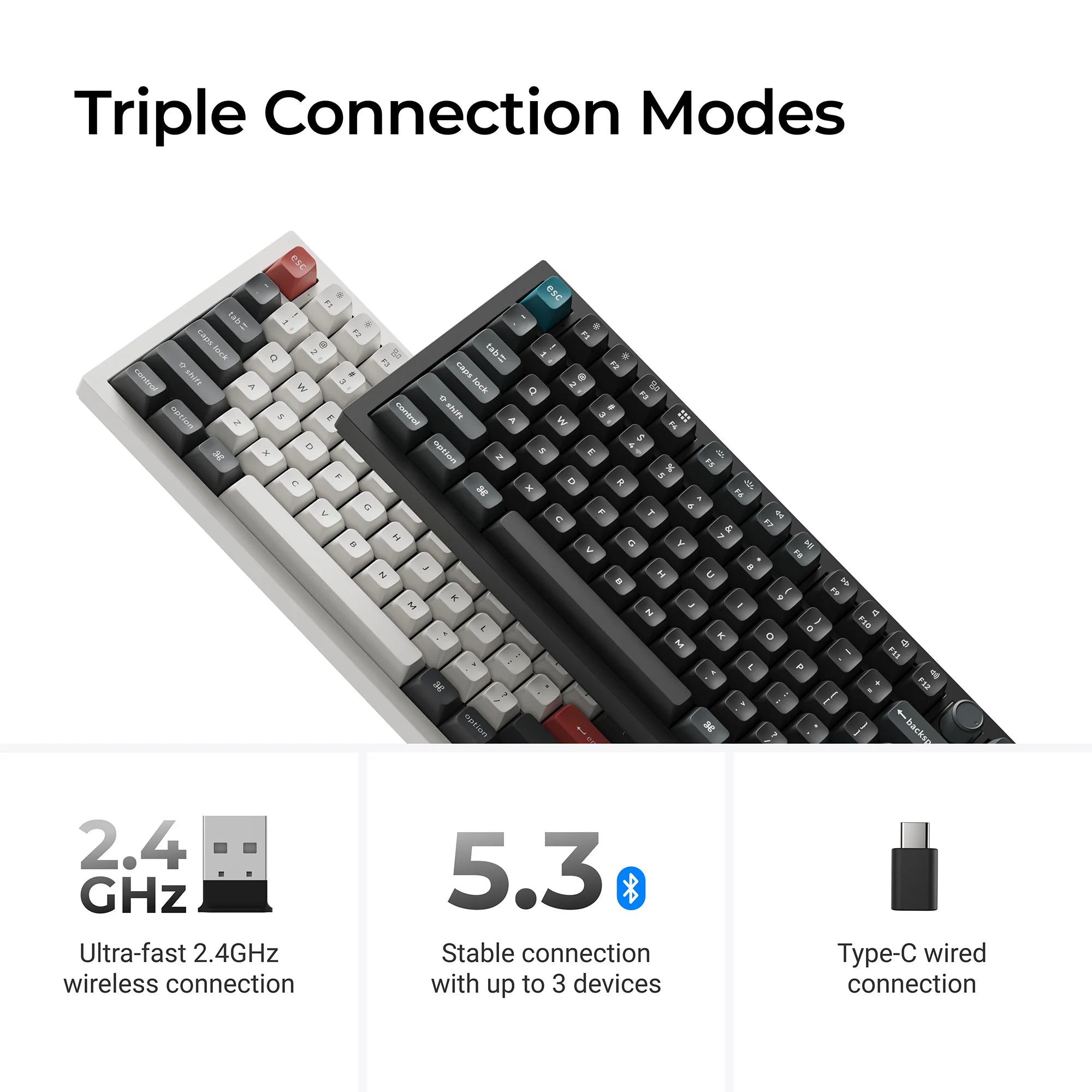 Keychron Q6 Ultra 8K Wireless Custom Mechanical Keyboard - View 5