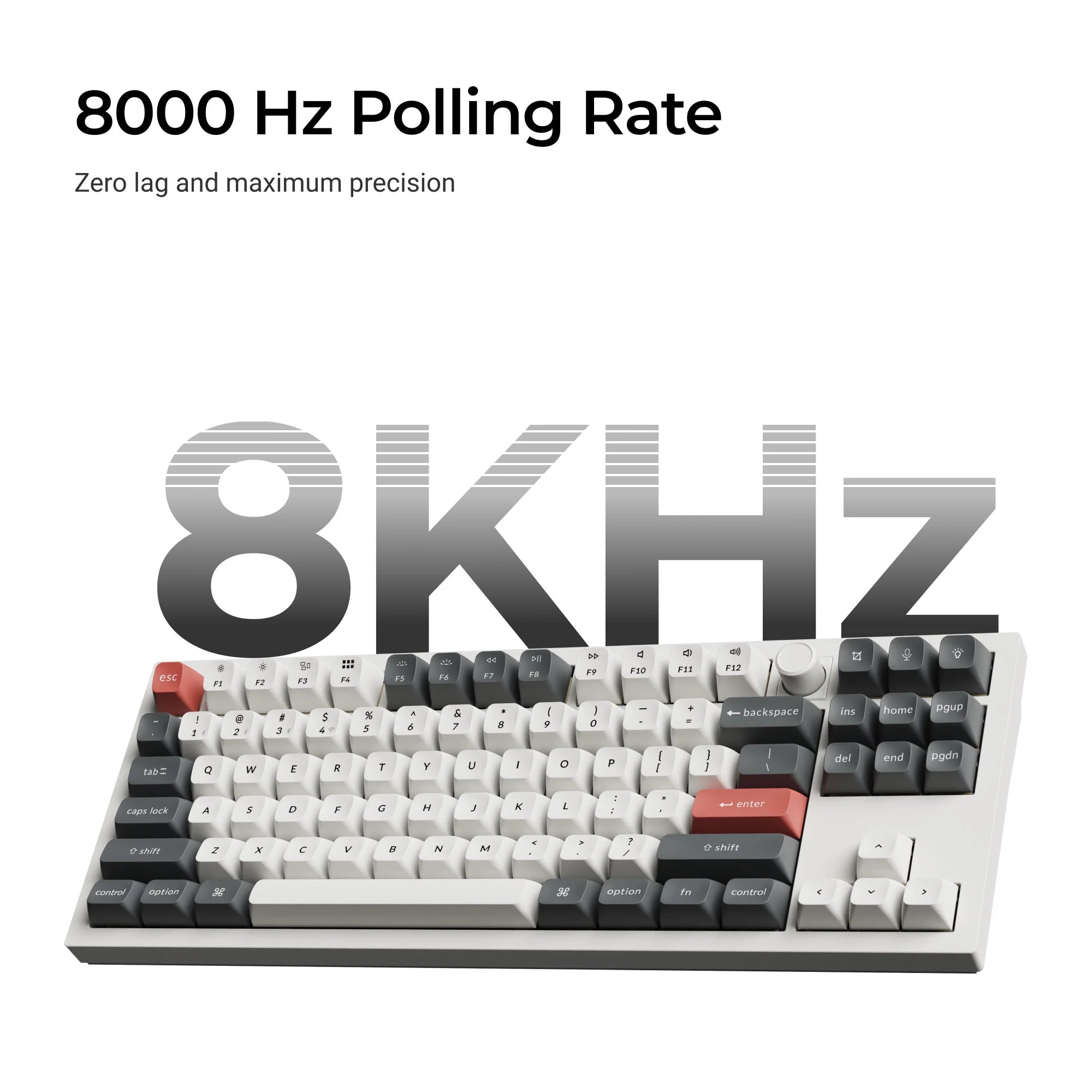 Keychron Q3 Ultra 8K Wireless Custom Mechanical Keyboard - View 3