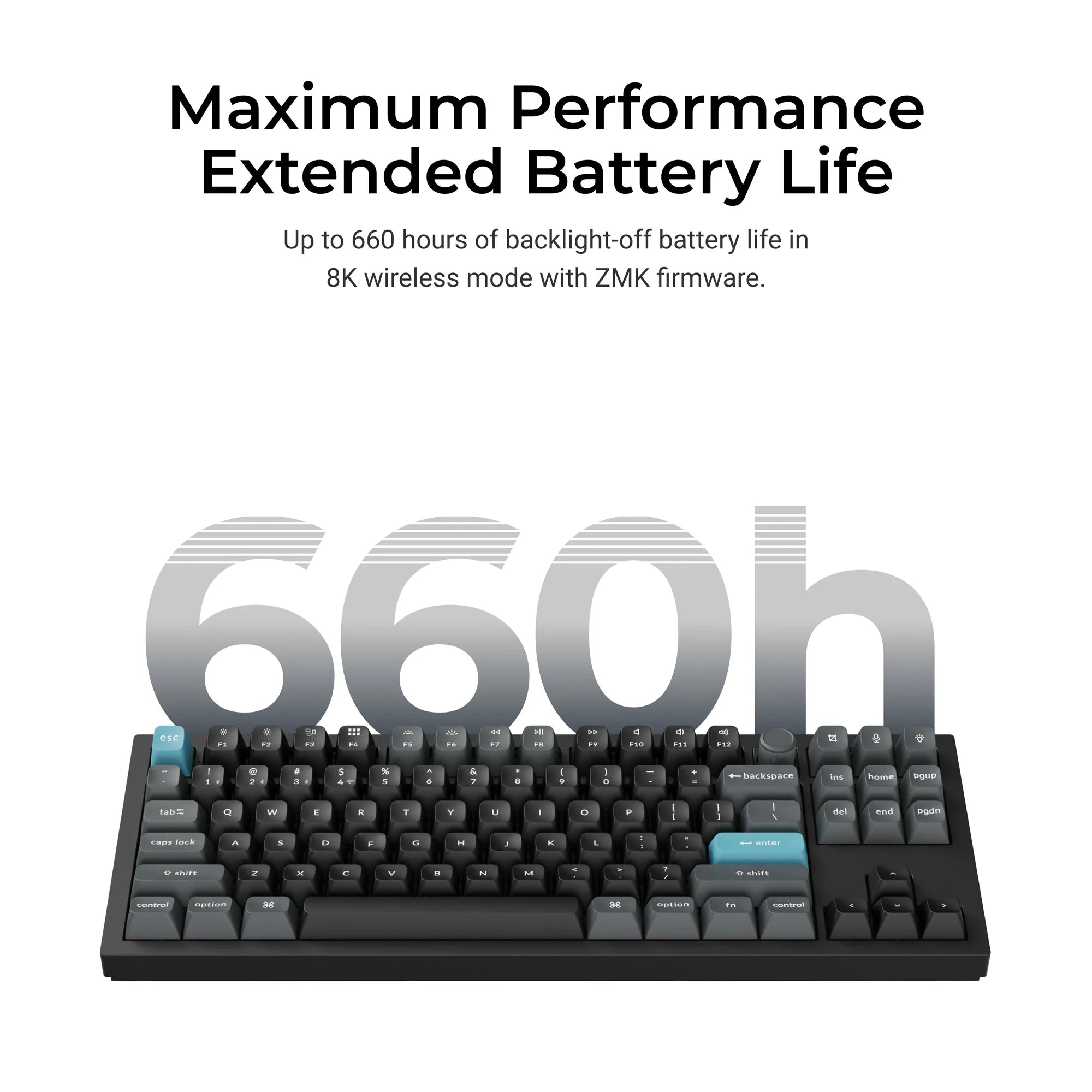 Keychron Q3 Ultra 8K Wireless Custom Mechanical Keyboard - View 4