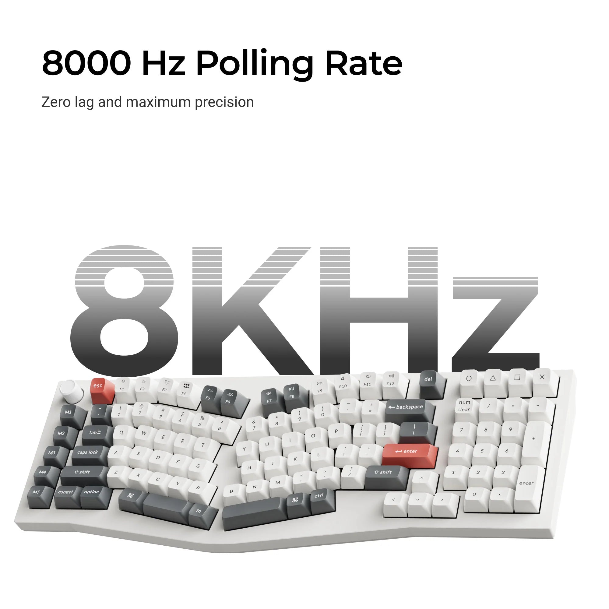 Keychron Q13 Ultra 8K Wireless Custom Mechanical Keyboard - View 3