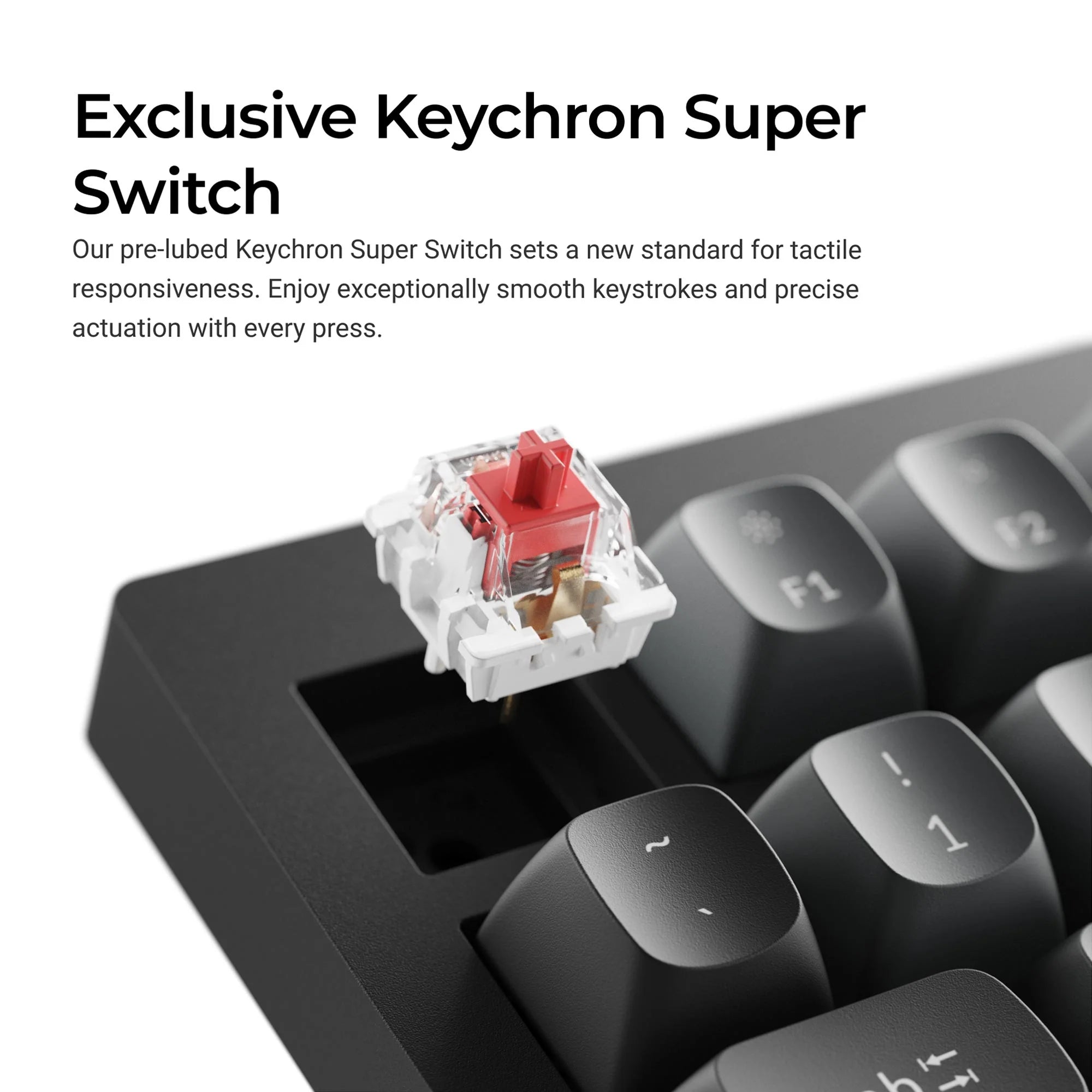 Keychron V1 8K QMK Wired Custom Mechanical Keyboard - View 2