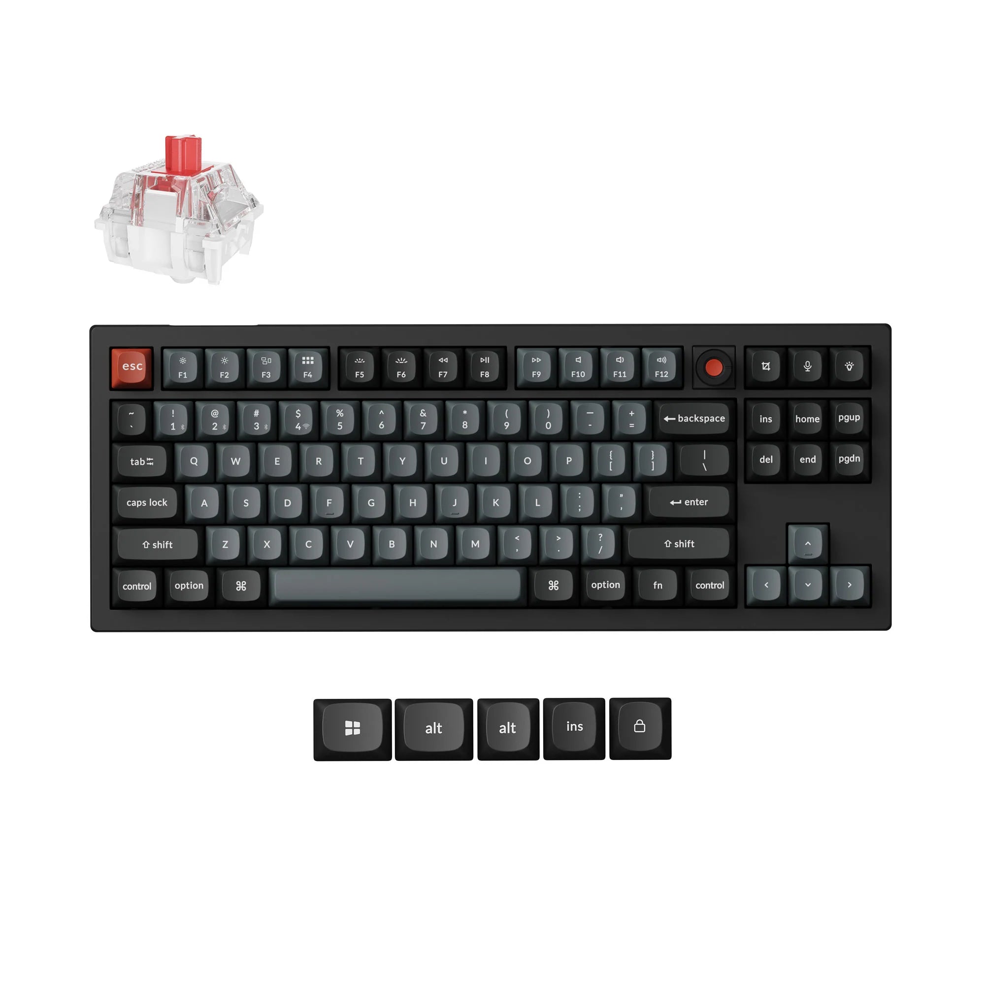 Keychron V3 8K QMK Wired Custom Mechanical Keyboard - View 6