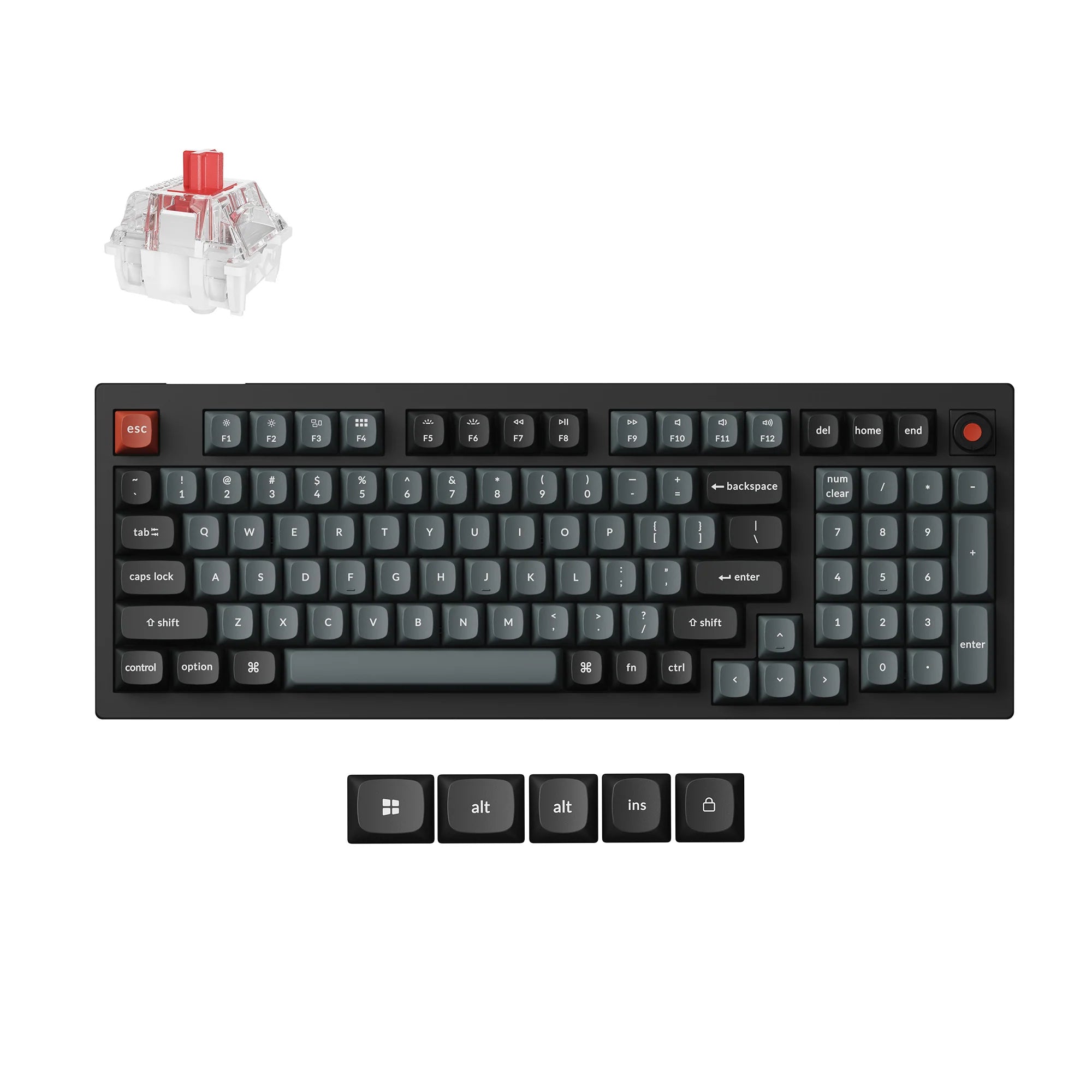 Keychron V5 8K QMK Wired Custom Mechanical Keyboard - View 6