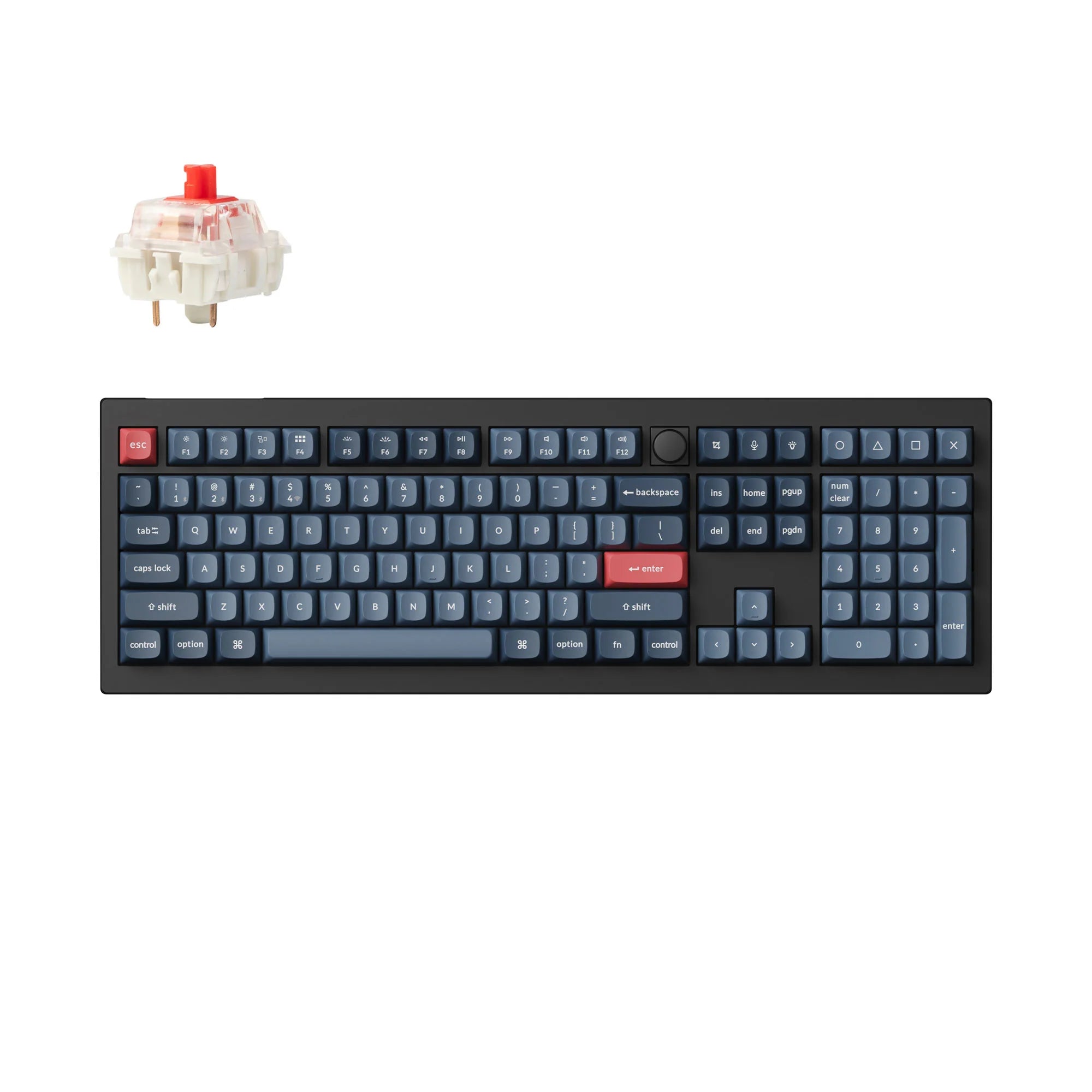 Keychron V6 Max QMK/VIA Wireless Custom Mechanical Keyboard - View 6