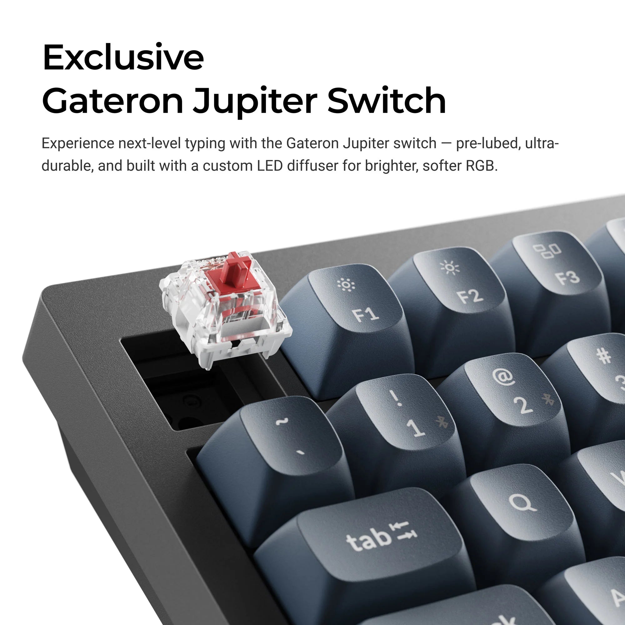 Keychron V1 Max QMK/VIA Wireless Custom Mechanical Keyboard - View 2