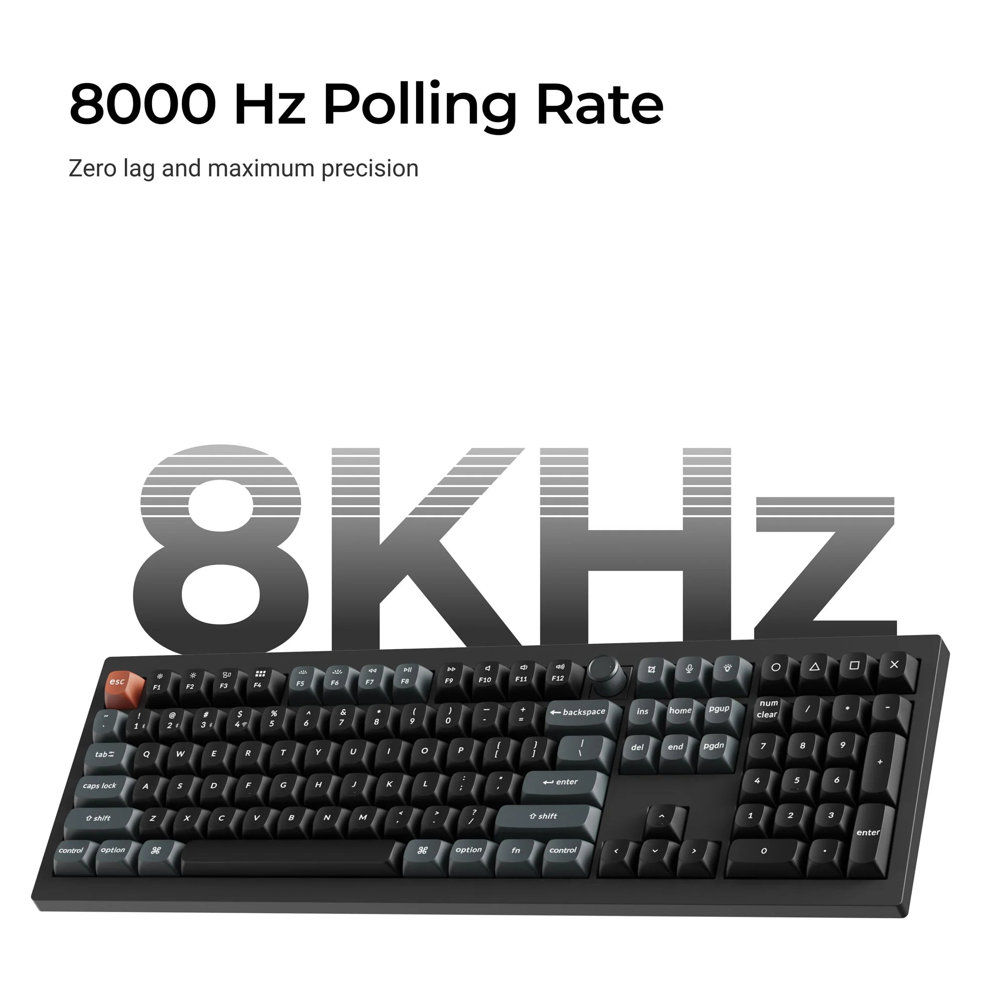 Keychron V6 Ultra 8K Wireless Custom Mechanical Keyboard - View 3