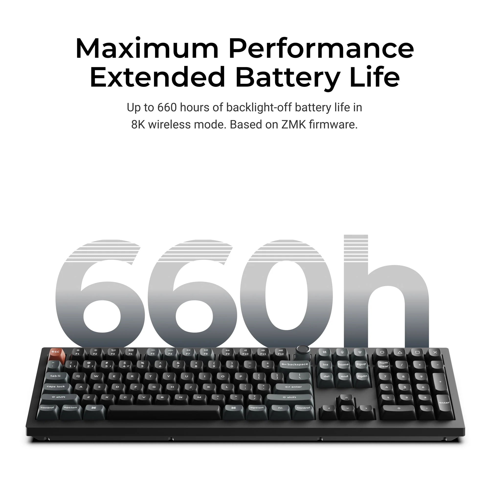 Keychron V6 Ultra 8K Wireless Custom Mechanical Keyboard - View 4