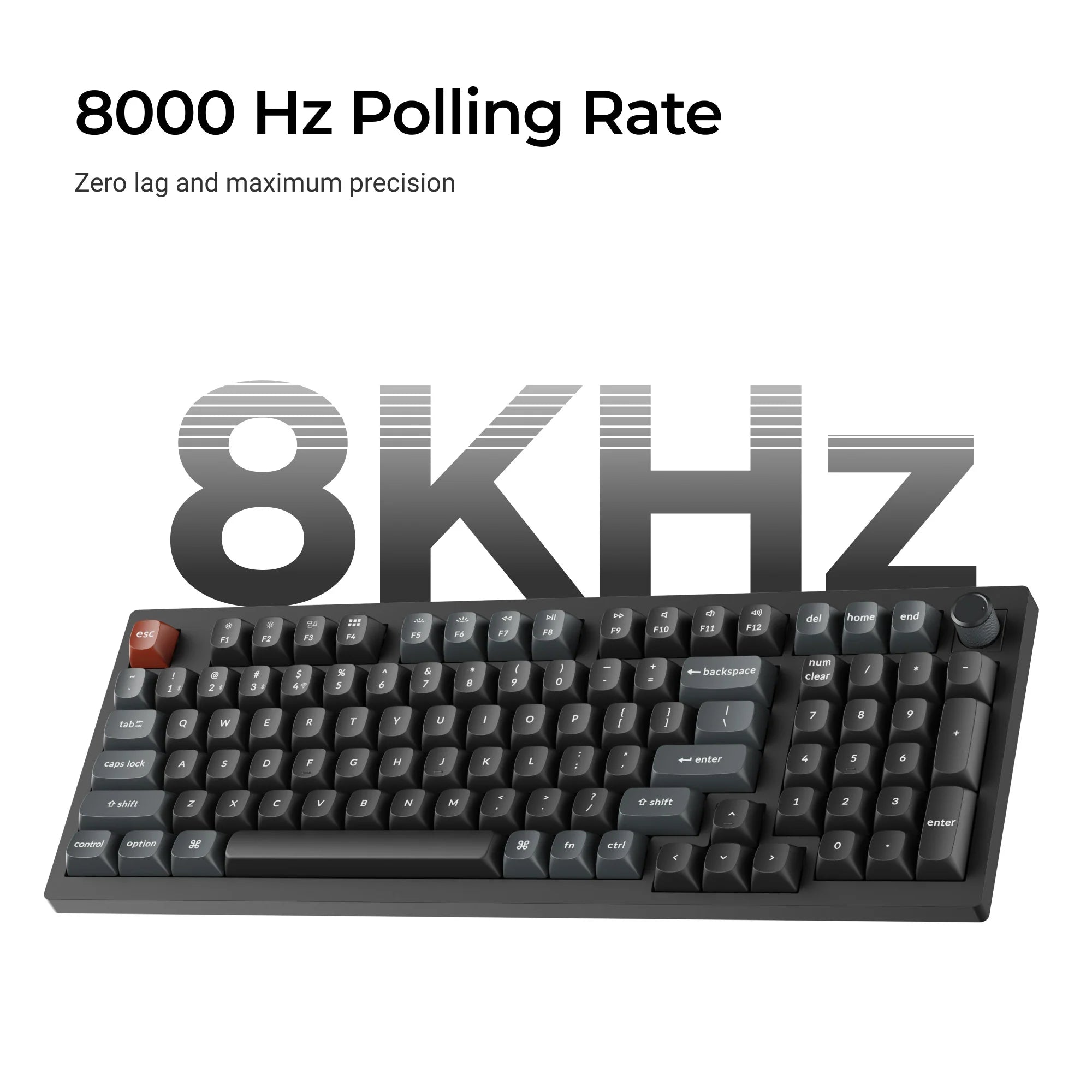 Keychron V5 Ultra 8K Wireless Custom Mechanical Keyboard - View 3