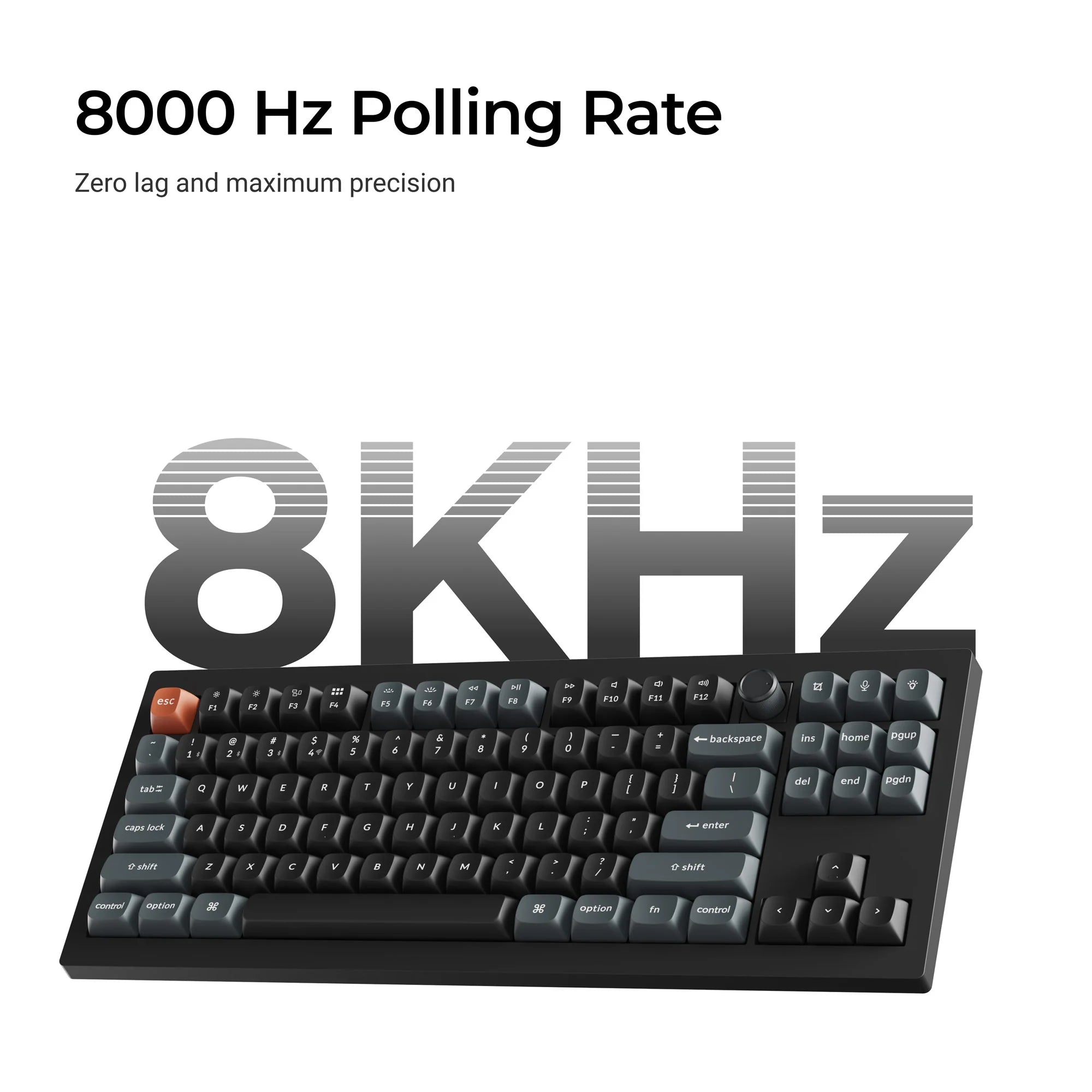 Keychron V3 Ultra 8K Wireless Custom Mechanical Keyboard - View 3