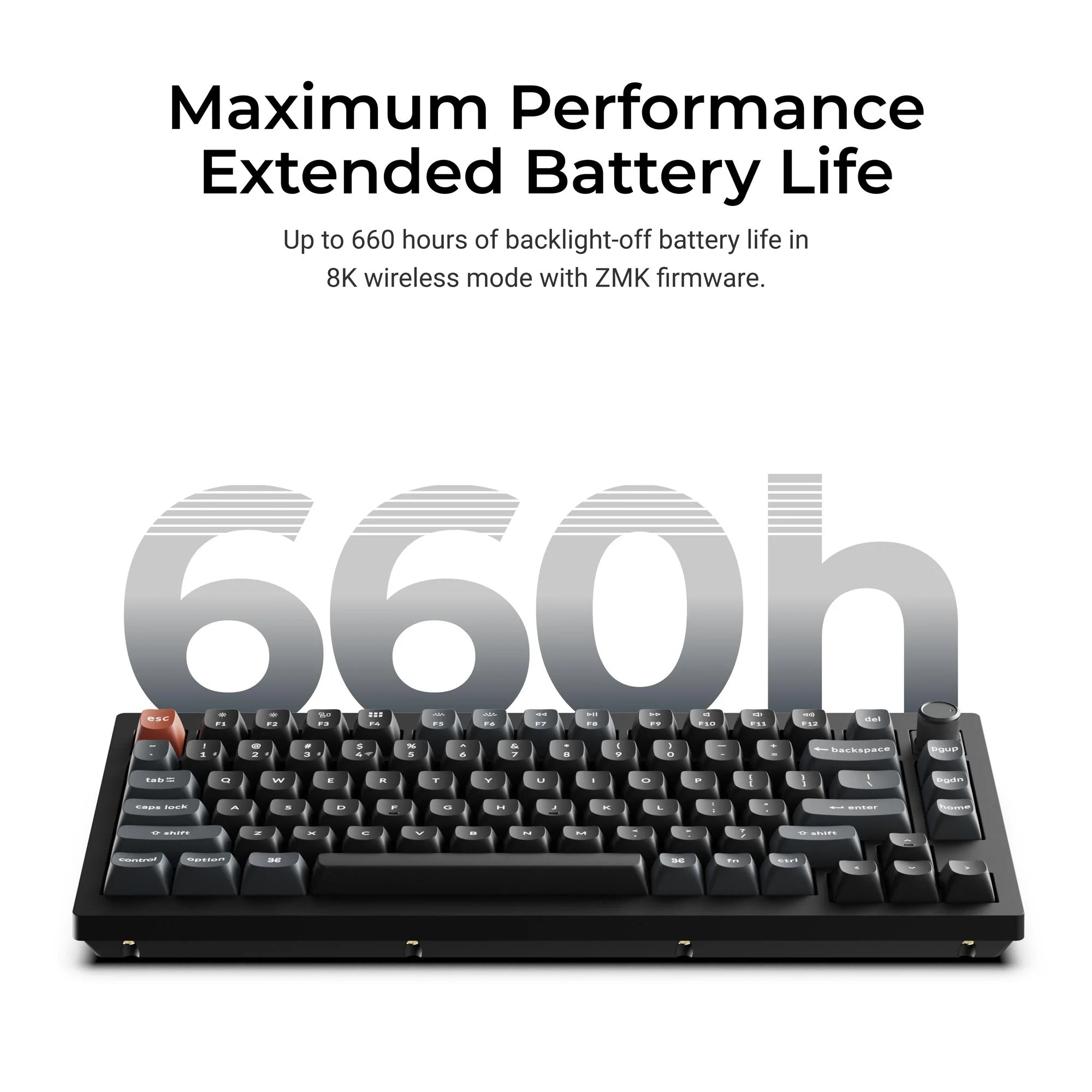Keychron V1 Ultra 8K Wireless Custom Mechanical Keyboard - View 4