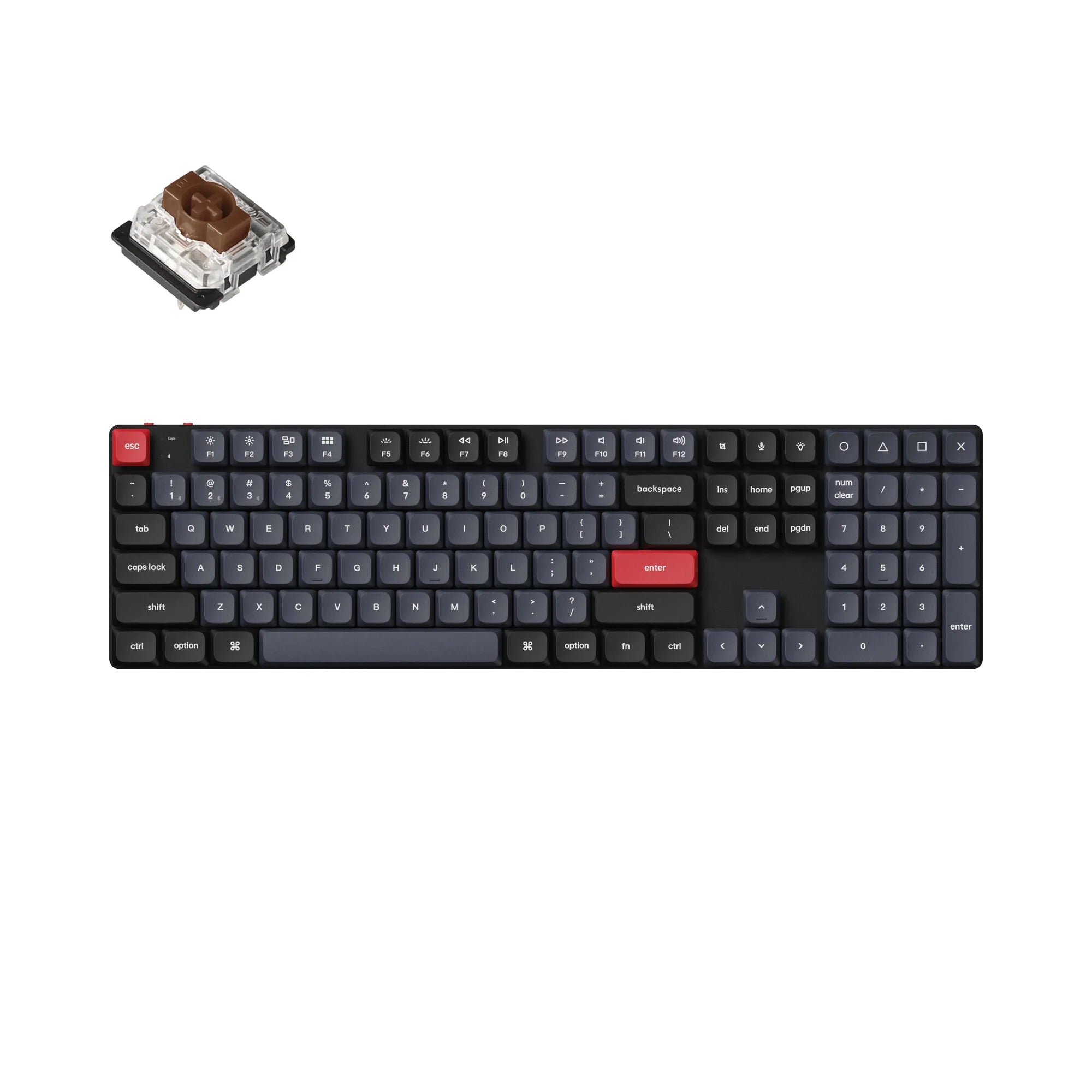 Keychron K5 Pro QMK/VIA Wireless Custom Mechanical Keyboard - View 3