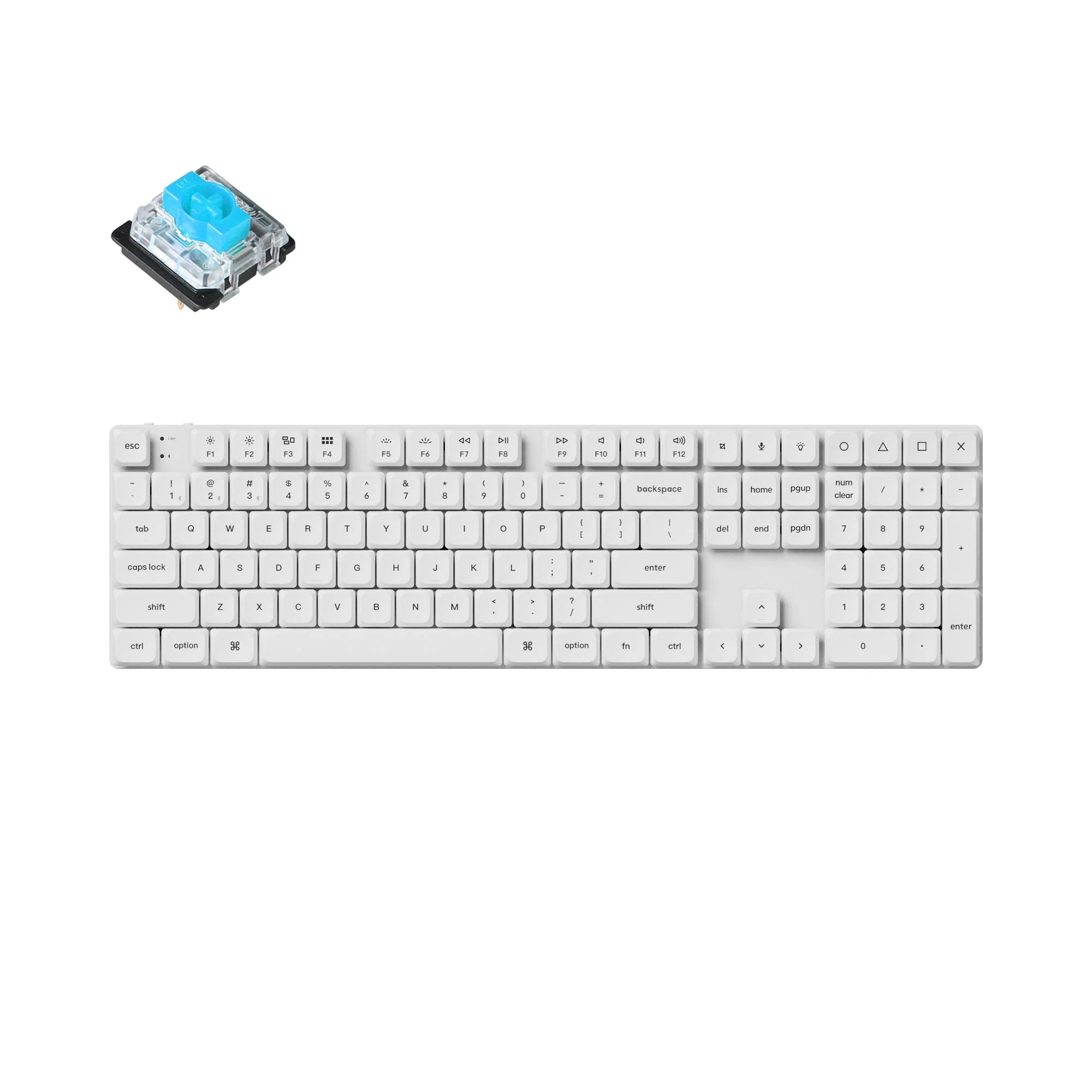 Keychron K5 Pro QMK/VIA Wireless Custom Mechanical Keyboard - View 5