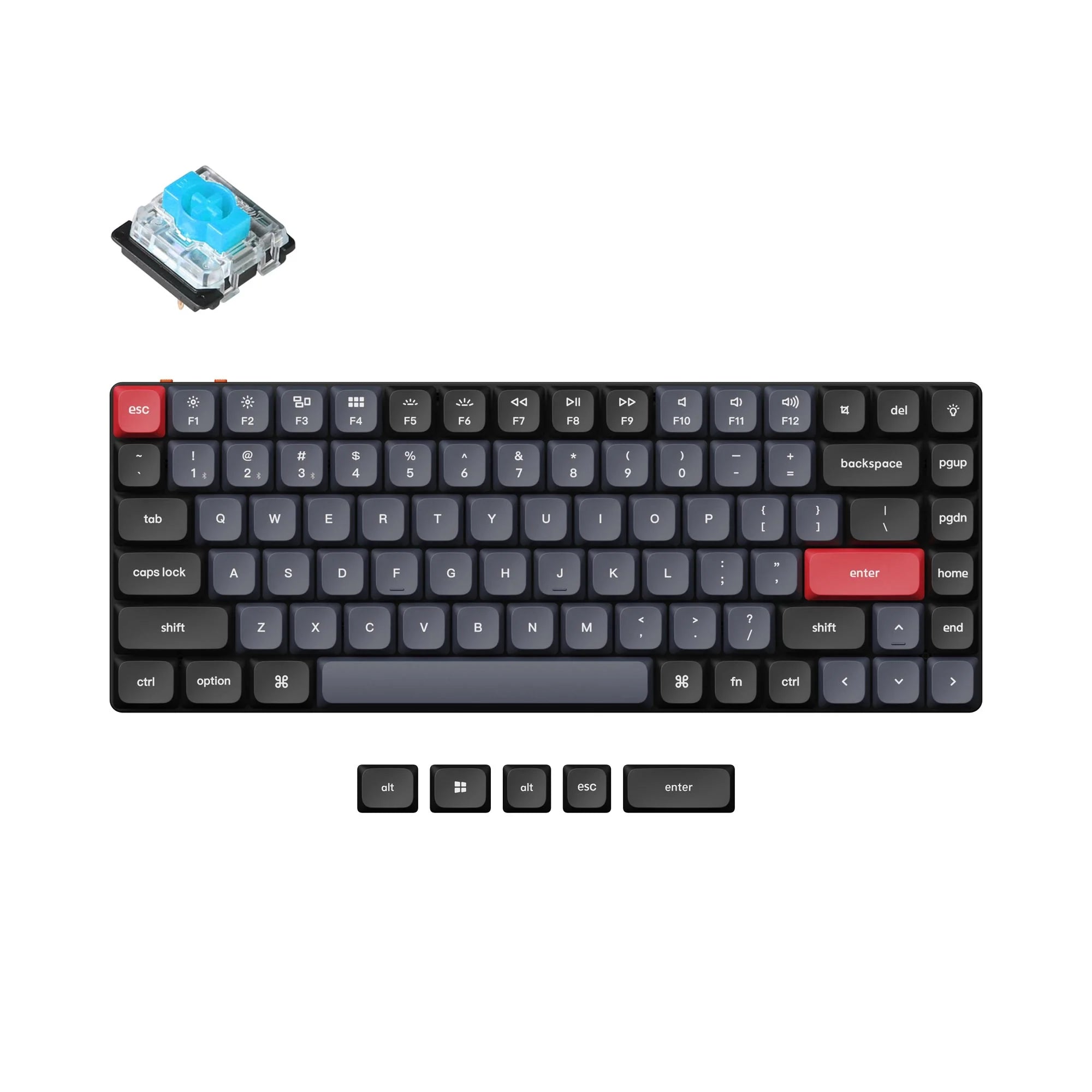 Keychron K3 Pro QMK/VIA Wireless Custom Mechanical Keyboard - View 5