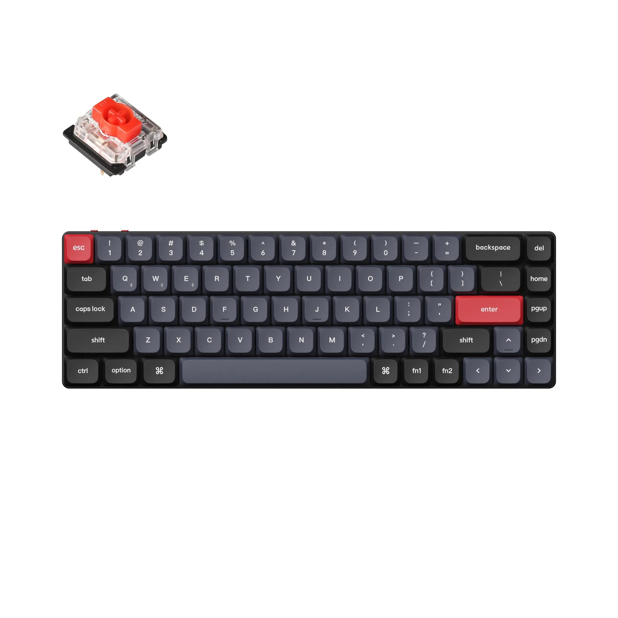 Keychron K7 Pro QMK/VIA Wireless Custom Mechanical Keyboard - View 3