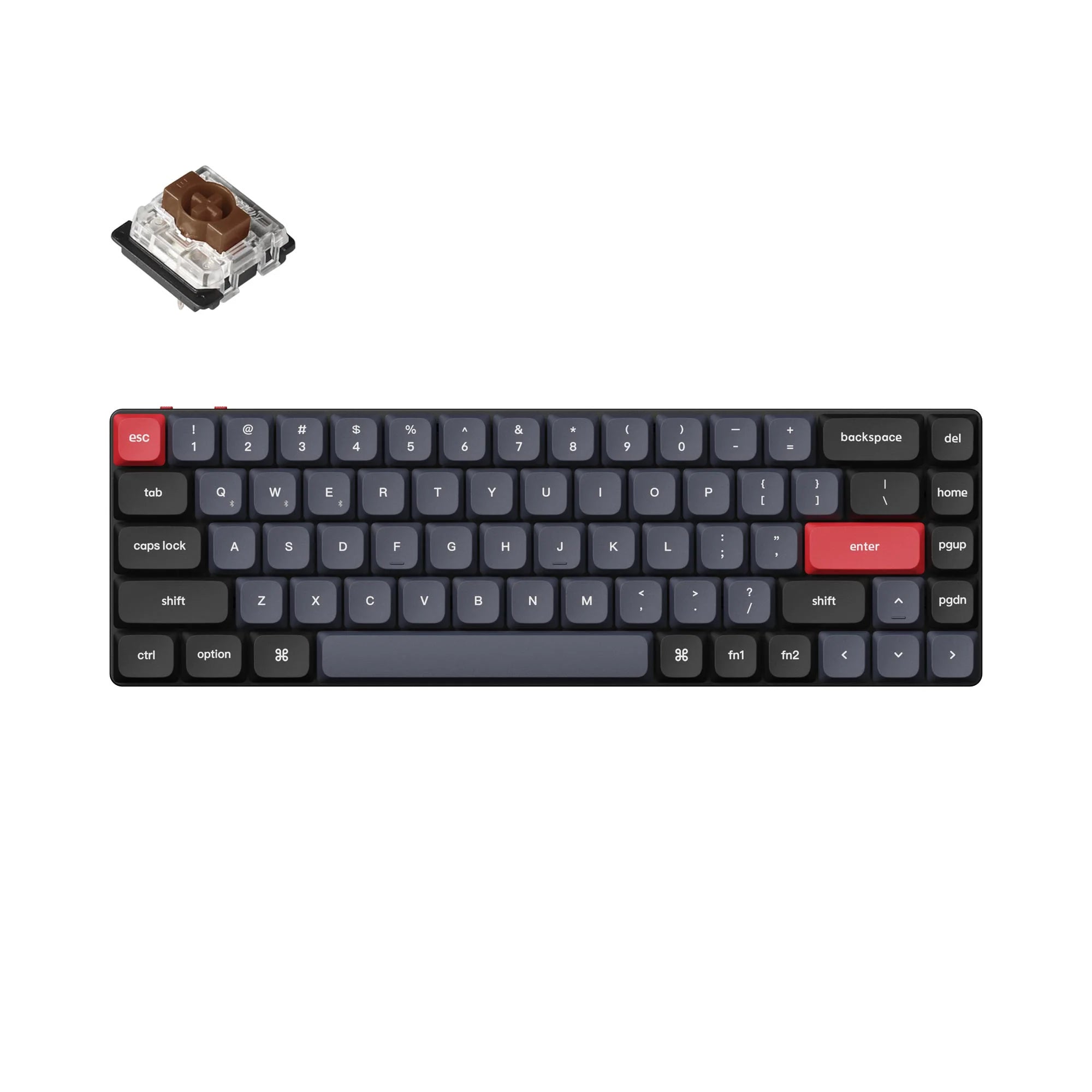 Keychron K7 Pro QMK/VIA Wireless Custom Mechanical Keyboard - View 4