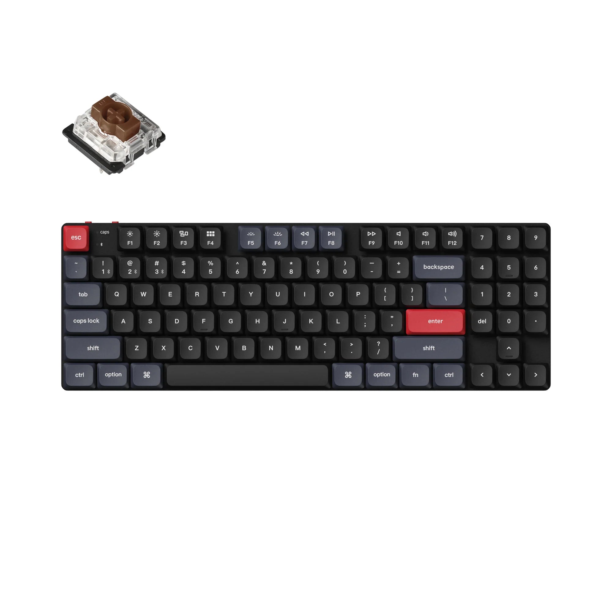 Keychron K13 Pro QMK/VIA Wireless Custom Mechanical Keyboard - View 2