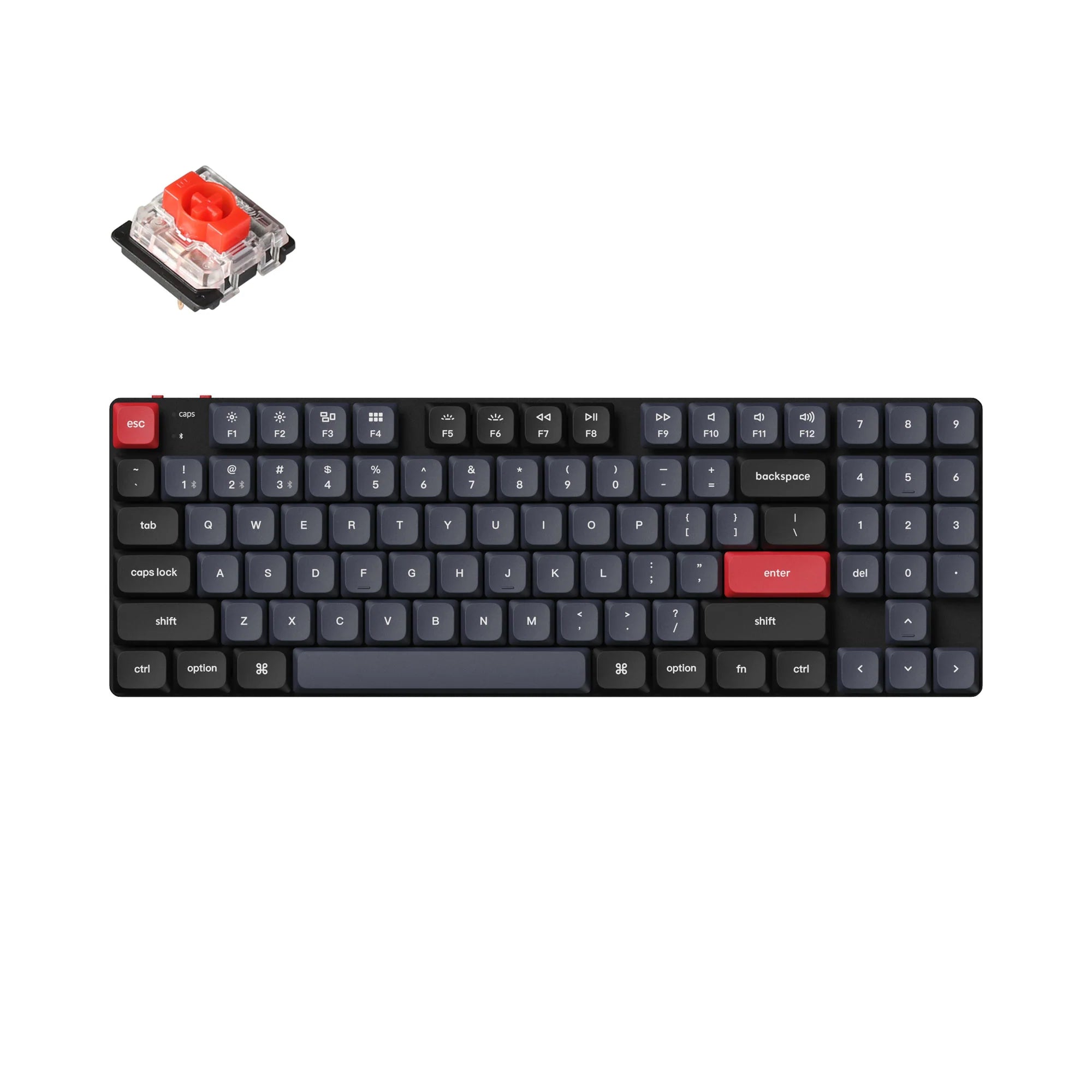 Keychron K13 Pro QMK/VIA Wireless Custom Mechanical Keyboard - View 3