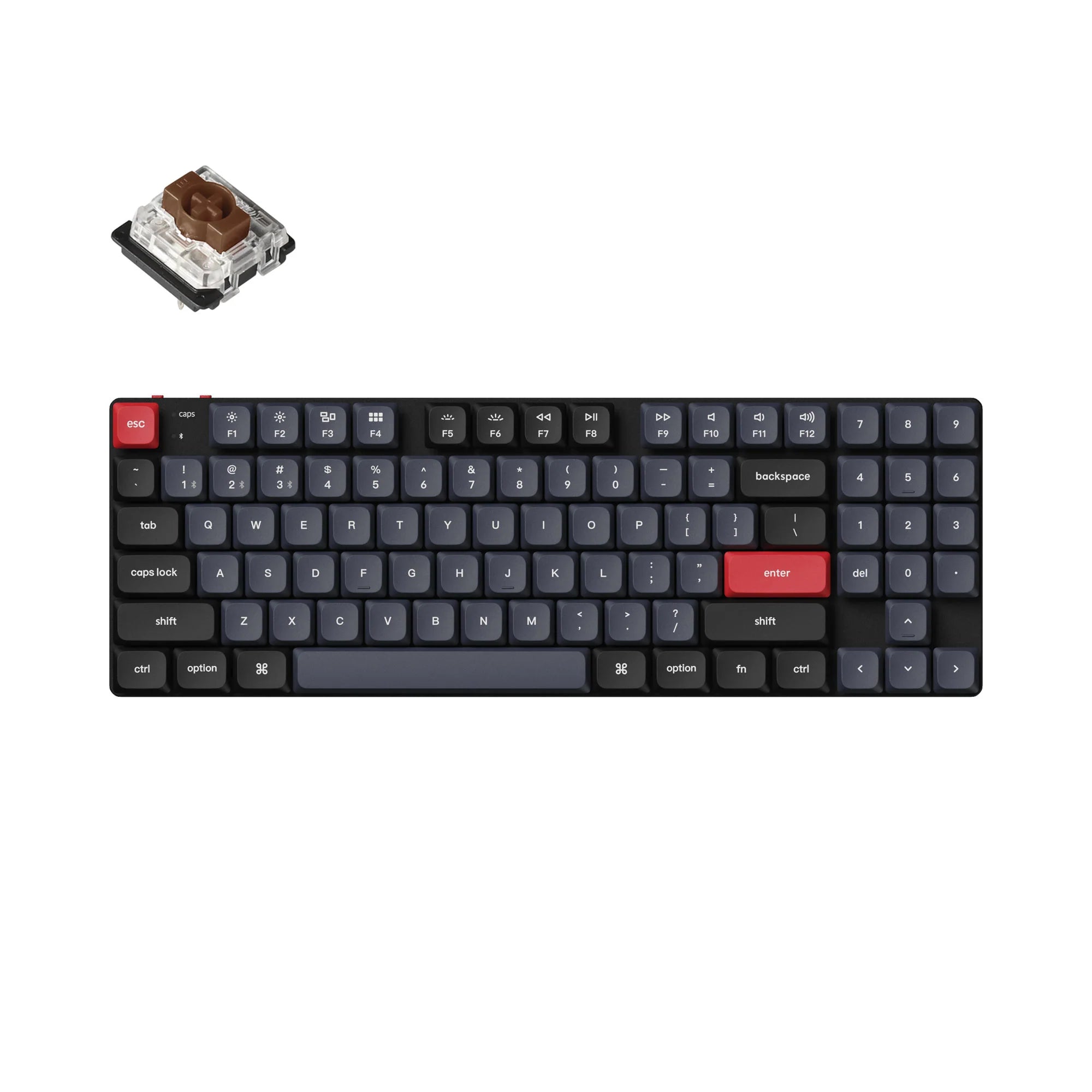 Keychron K13 Pro QMK/VIA Wireless Custom Mechanical Keyboard - View 4
