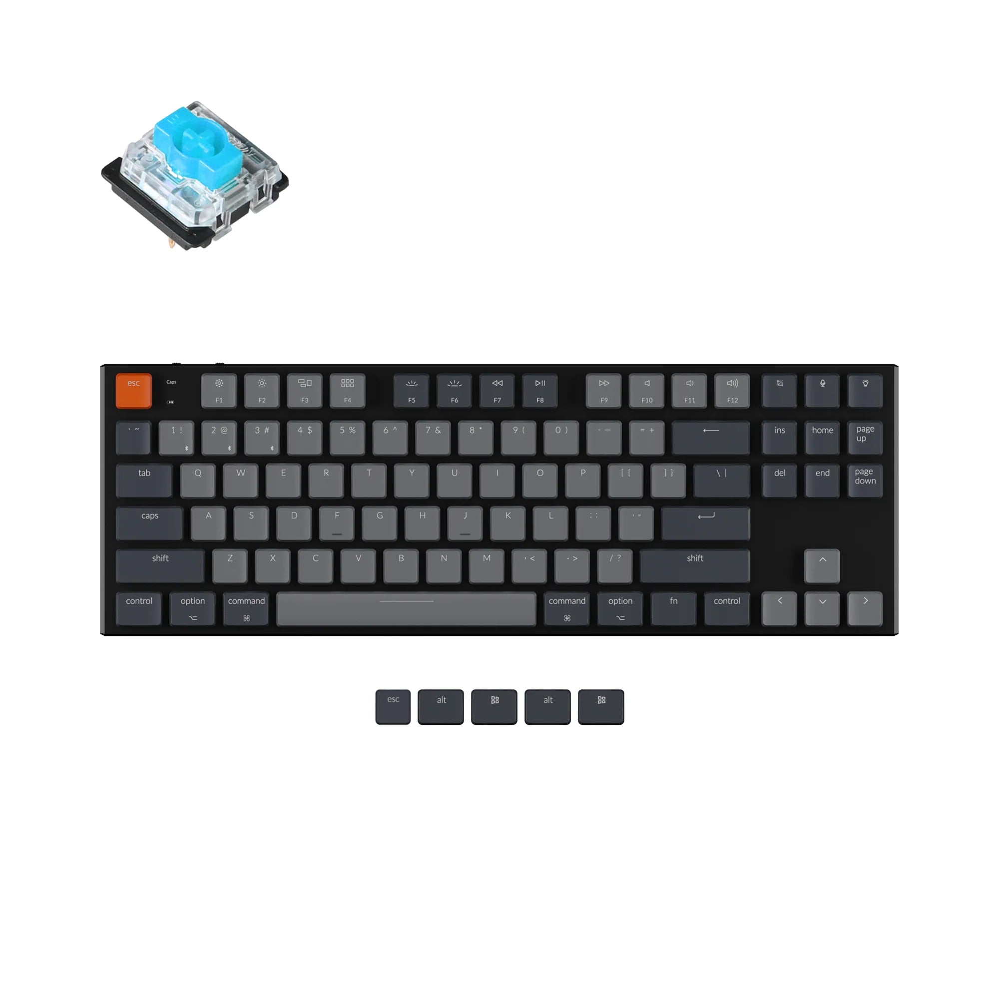 Keychron K1 Wireless Mechanical Keyboard (Version 5) - View 2