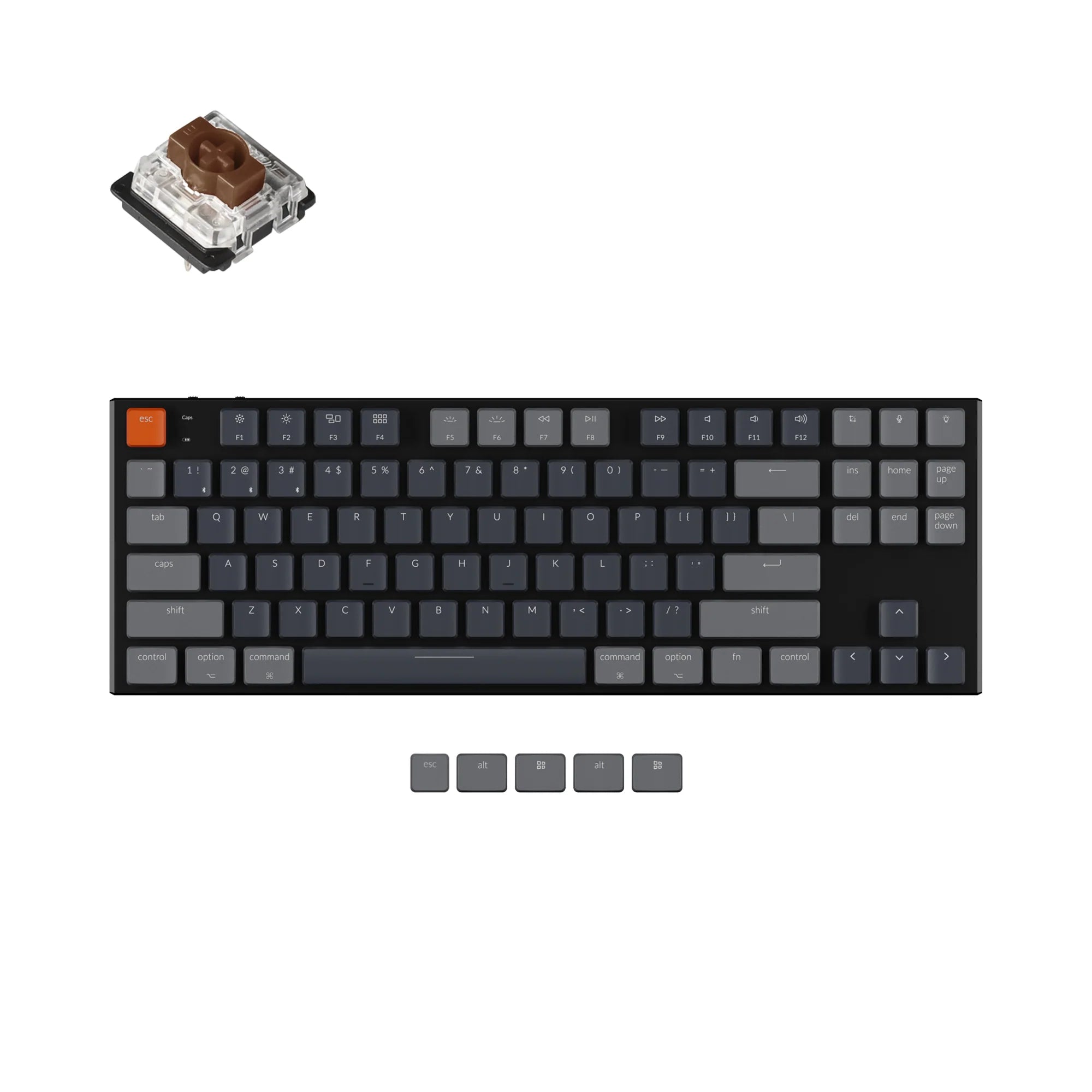 Keychron K1 Wireless Mechanical Keyboard (Version 5) - View 6