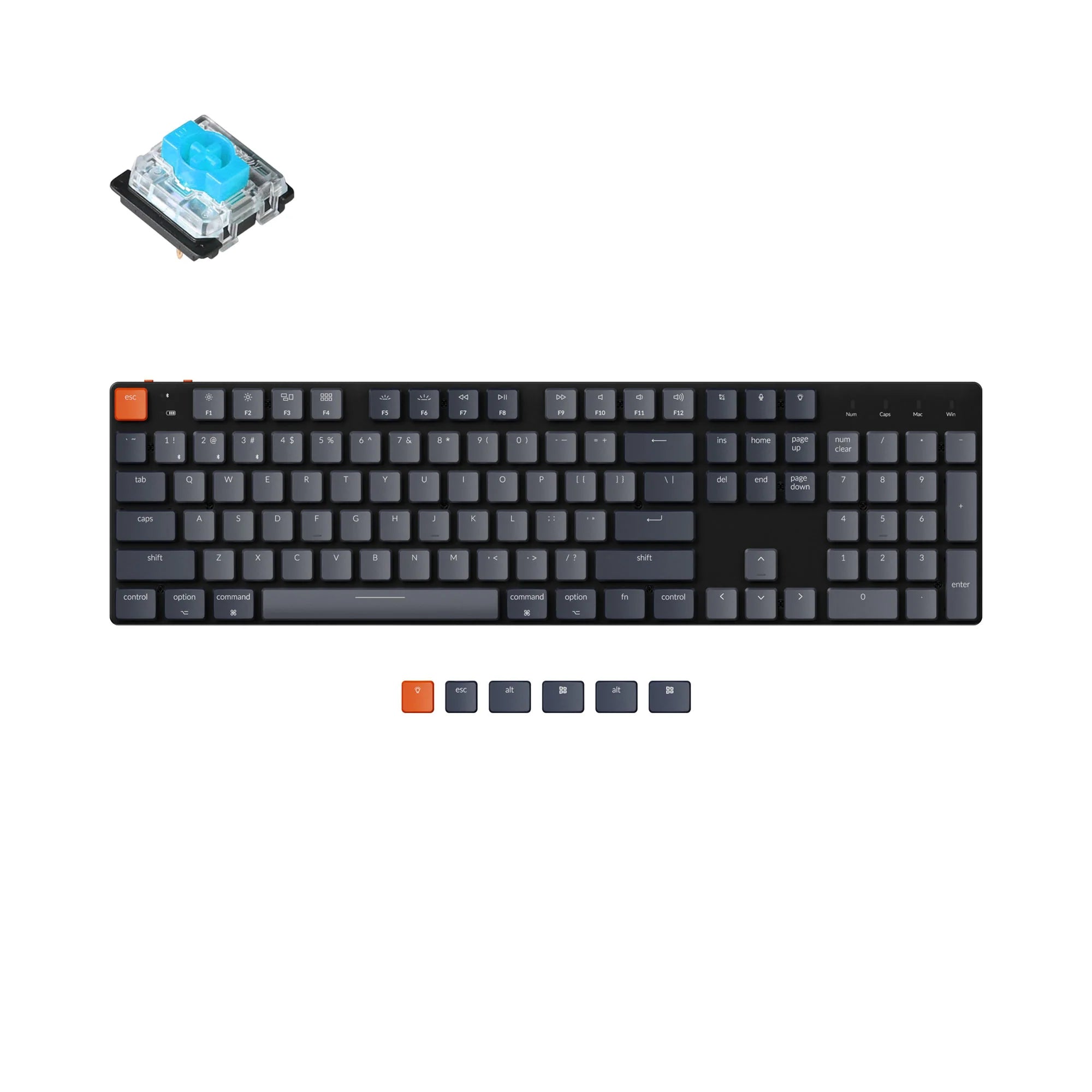 Keychron K5 SE Wireless Mechanical Keyboard - View 2