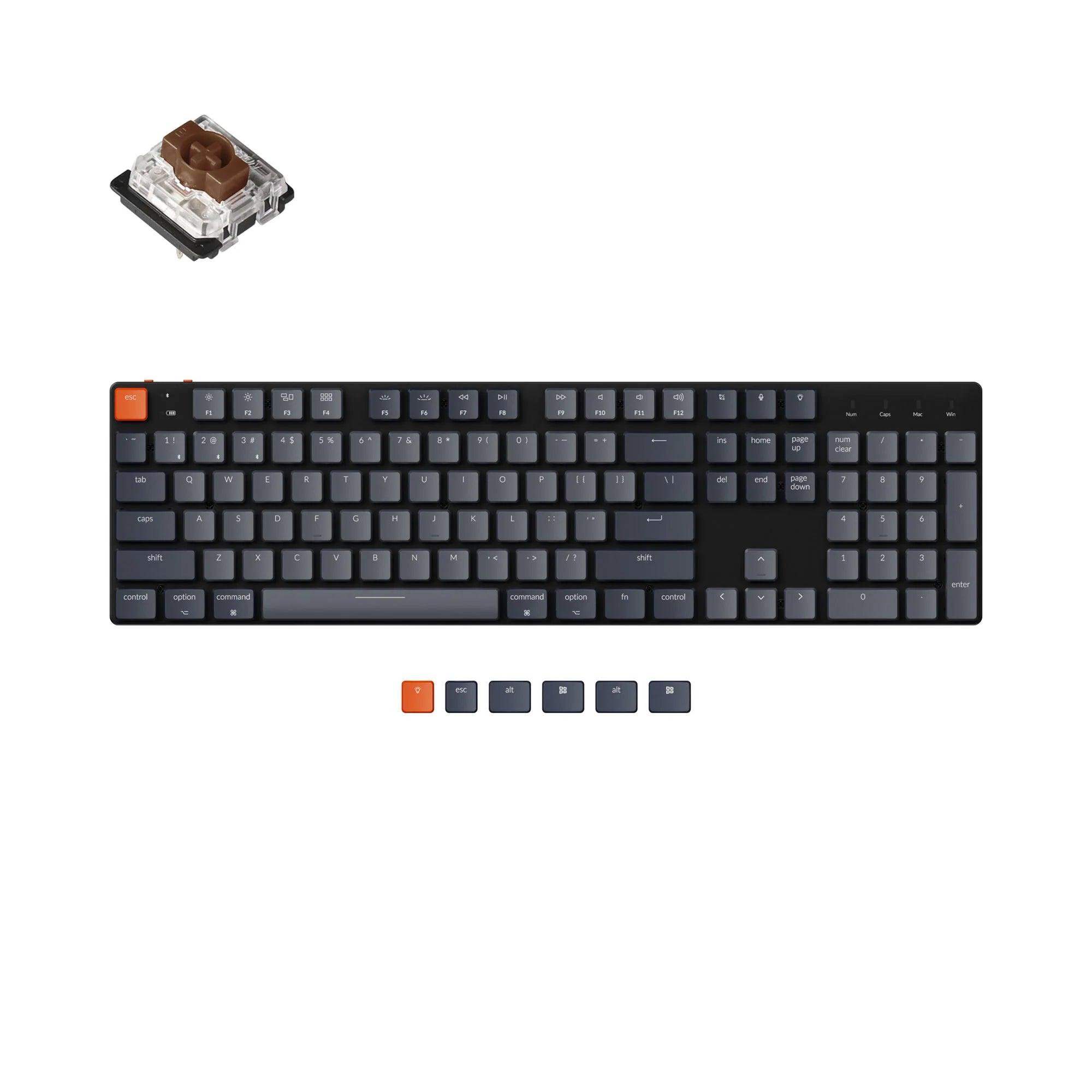 Keychron K5 SE Wireless Mechanical Keyboard - View 3