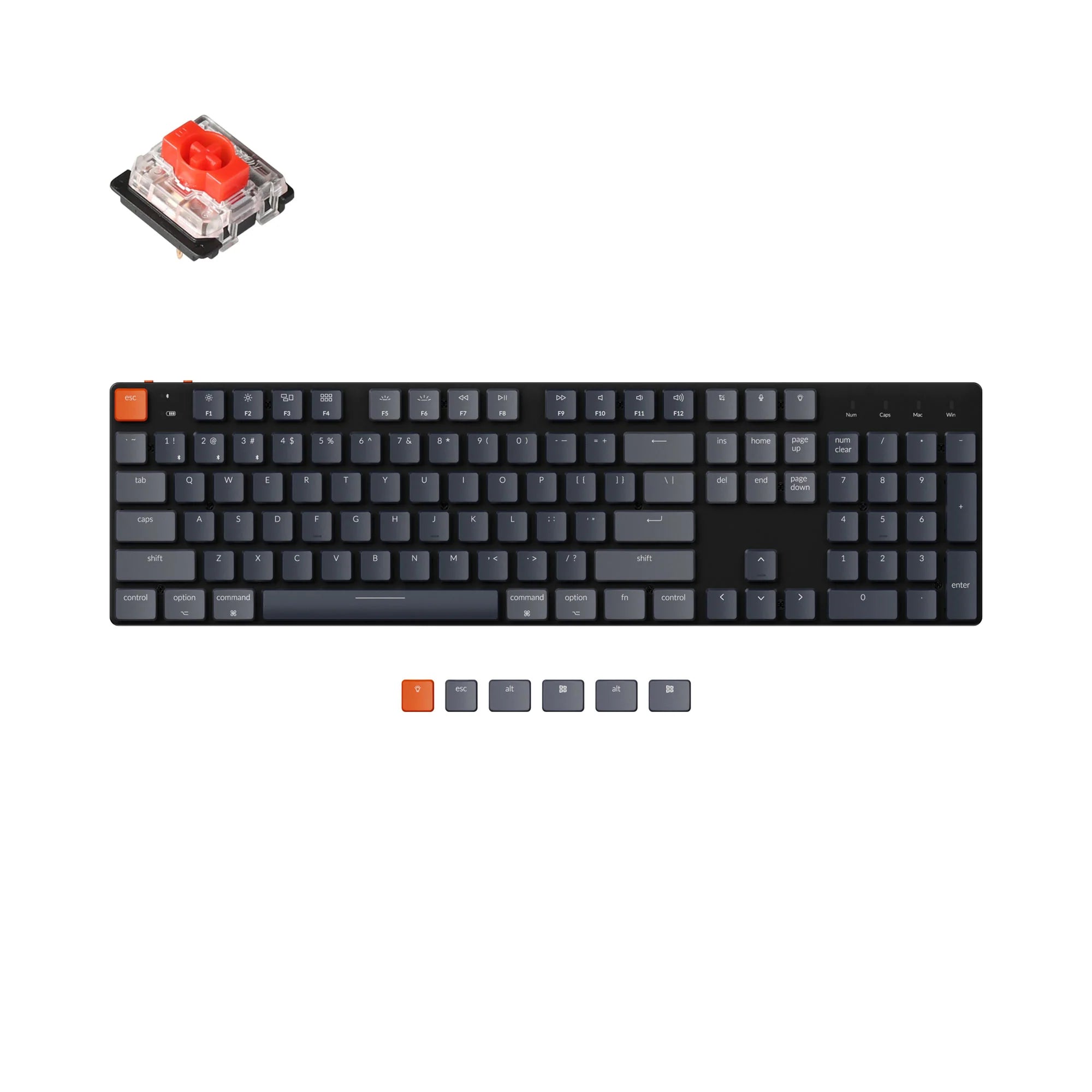 Keychron K5 SE Wireless Mechanical Keyboard - View 4