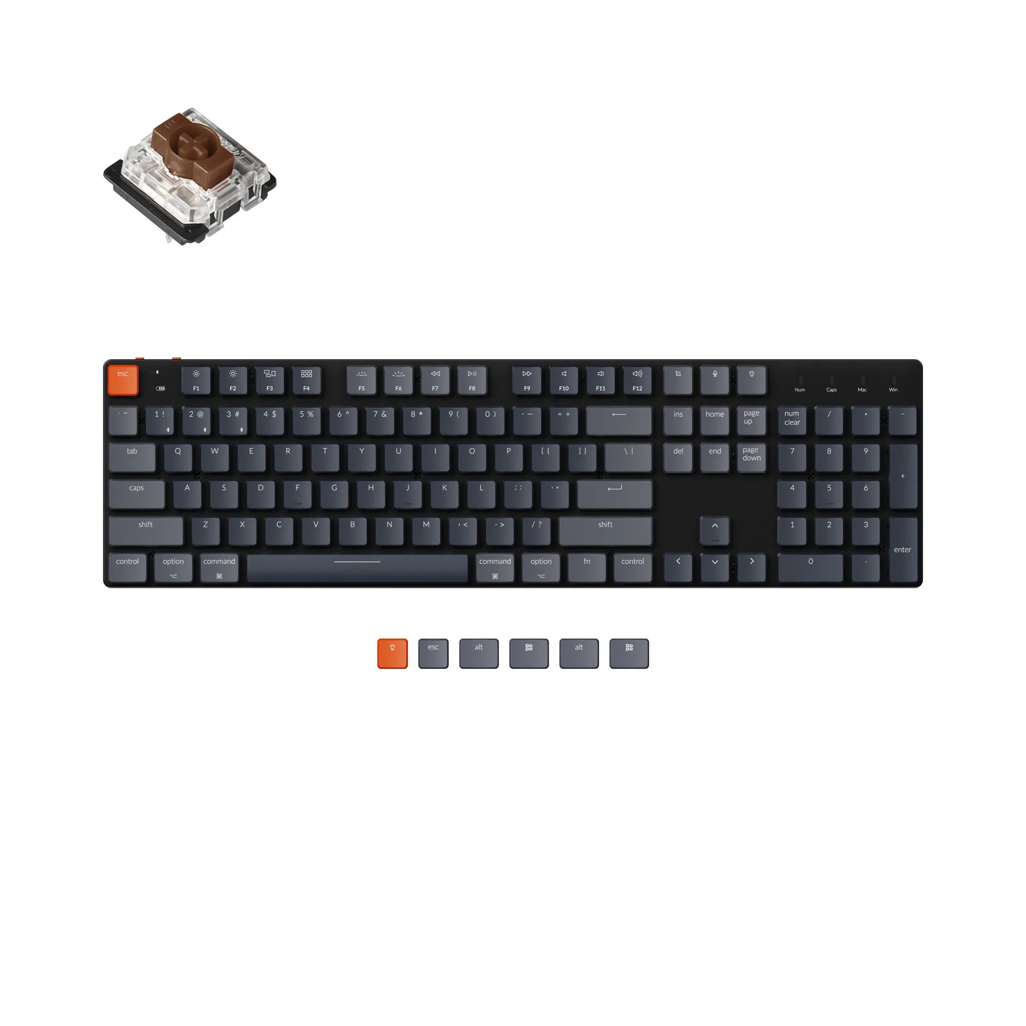 Keychron K5 SE Wireless Mechanical Keyboard - View 6