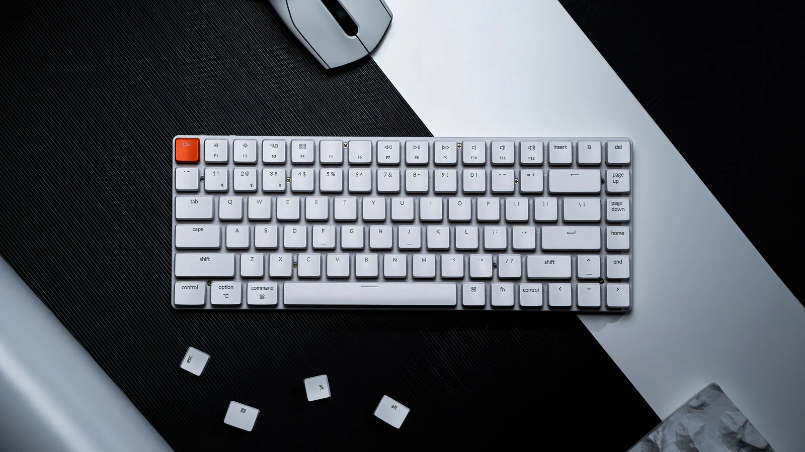 Keychron K3 Non-Backlight Ultra-Slim Wireless Mechanical Keyboard (Version 2) - View 3