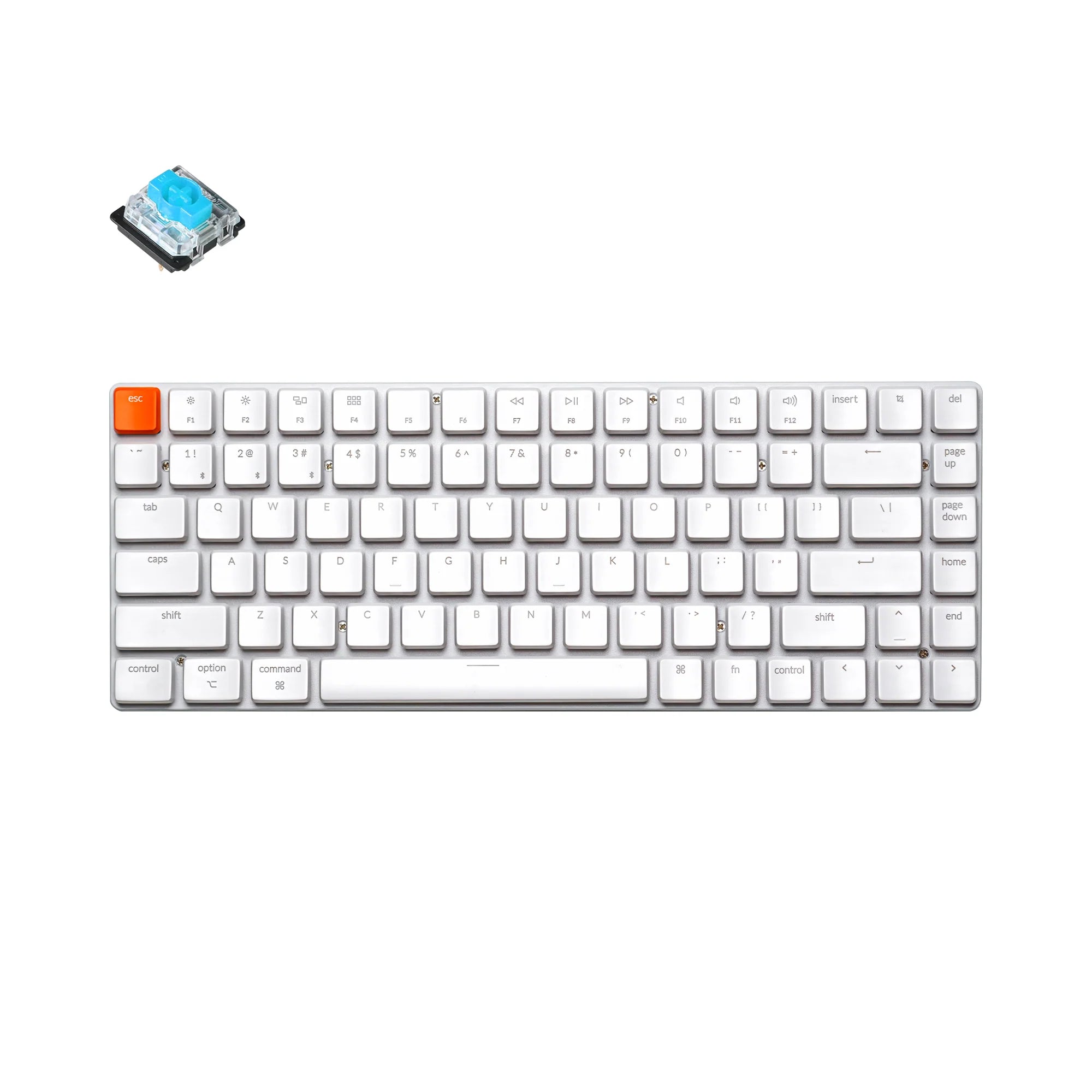 Keychron K3 Non-Backlight Ultra-Slim Wireless Mechanical Keyboard (Version 2) - View 6
